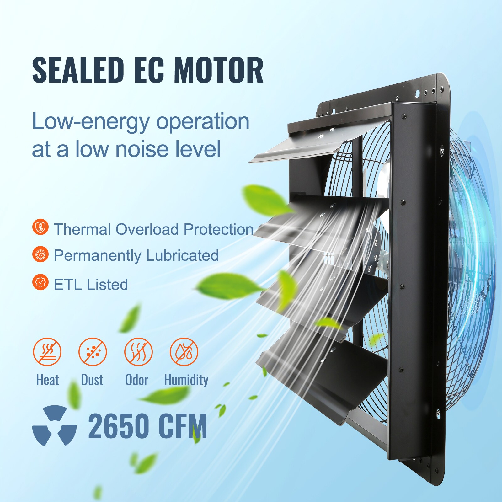 VEVOR BYCSPQSDJEC16PFKWV1 Door-Frame-Fans - View #5