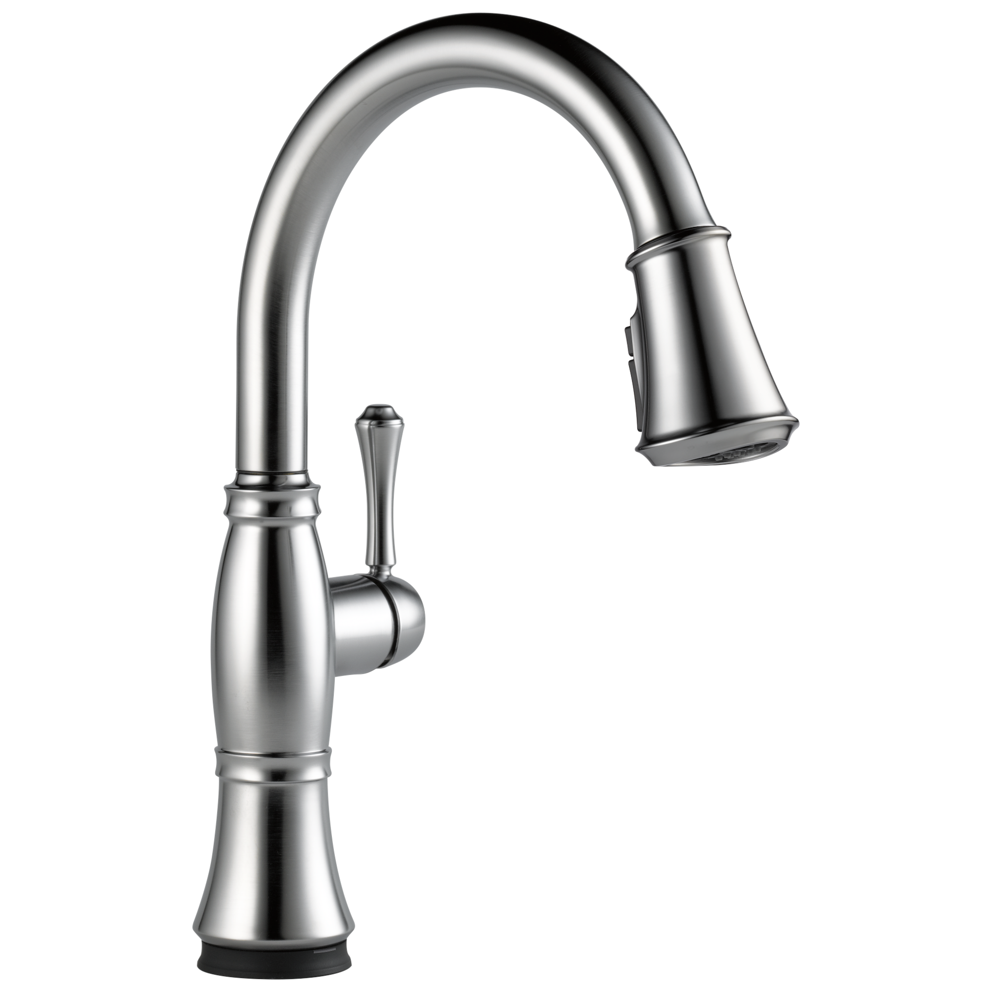 Delta 9197T-AR-PR-DST Cassidy Touch2O Lumicoat Arctic Stainless Single Handle Deck-mount Touch-on Pull-down Kitchen Faucet with Sprayer