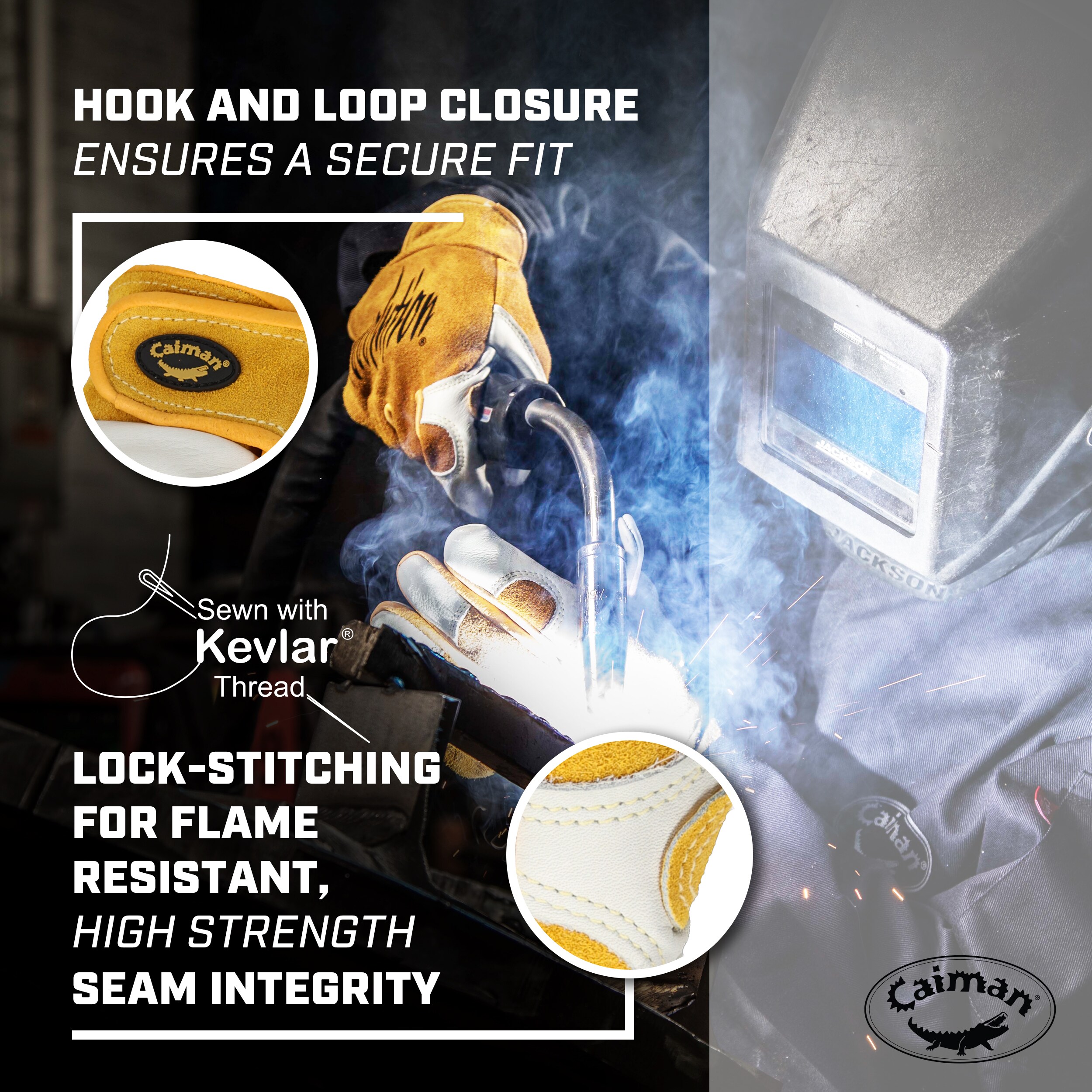 Caiman 1828-6 Welding-Apparel - View #4