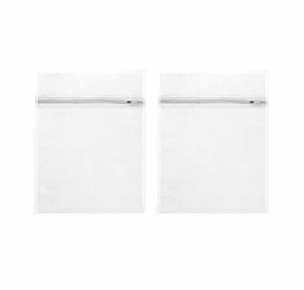 Etokfoks  2 Piece Durable Diamond Mesh Laundry Bags for Delicates 24 x 24 Inches XX Large Pair