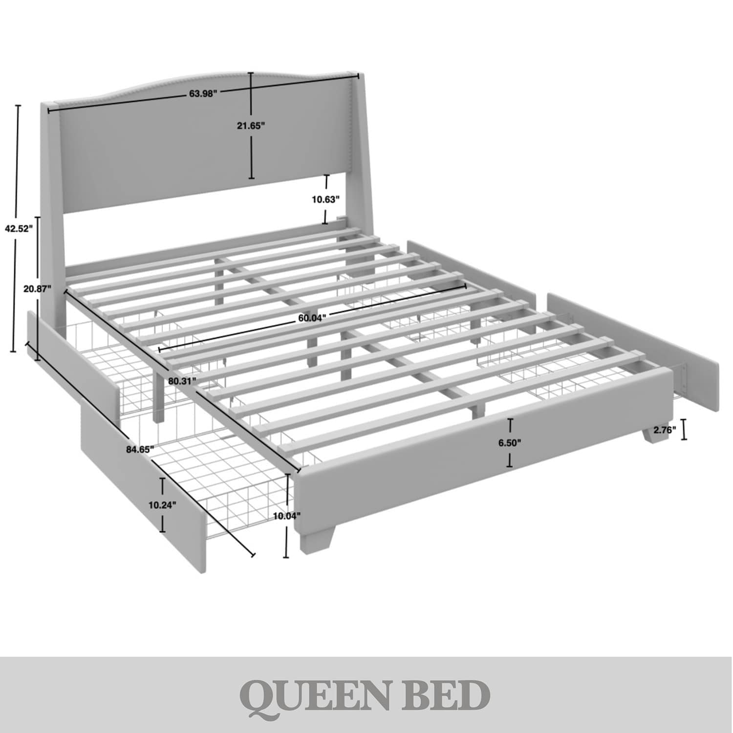 CasePiece C8530QPLS-LGY-LN beds - View #10
