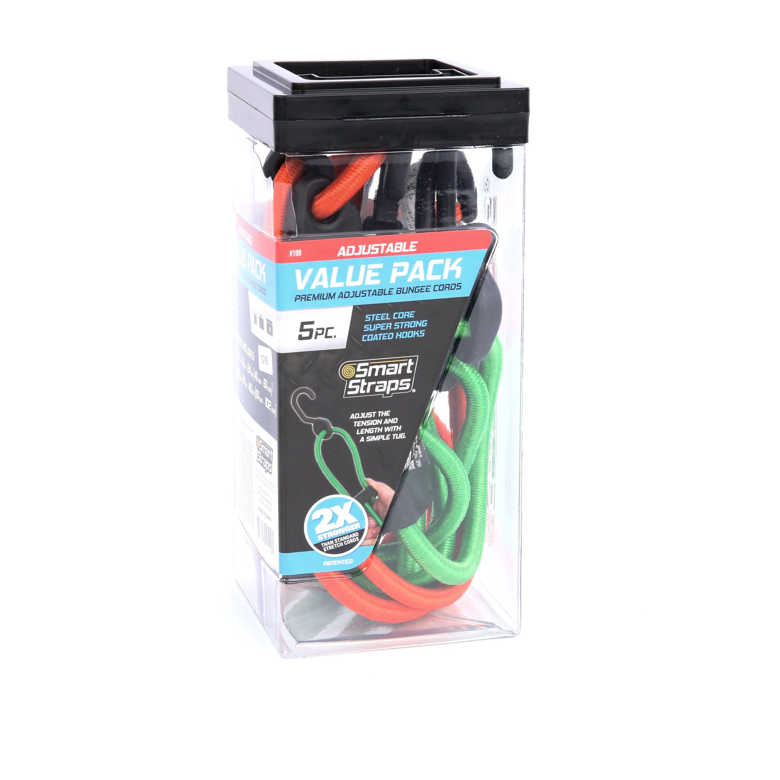 Cling 20pc Assorted Bungee Cords