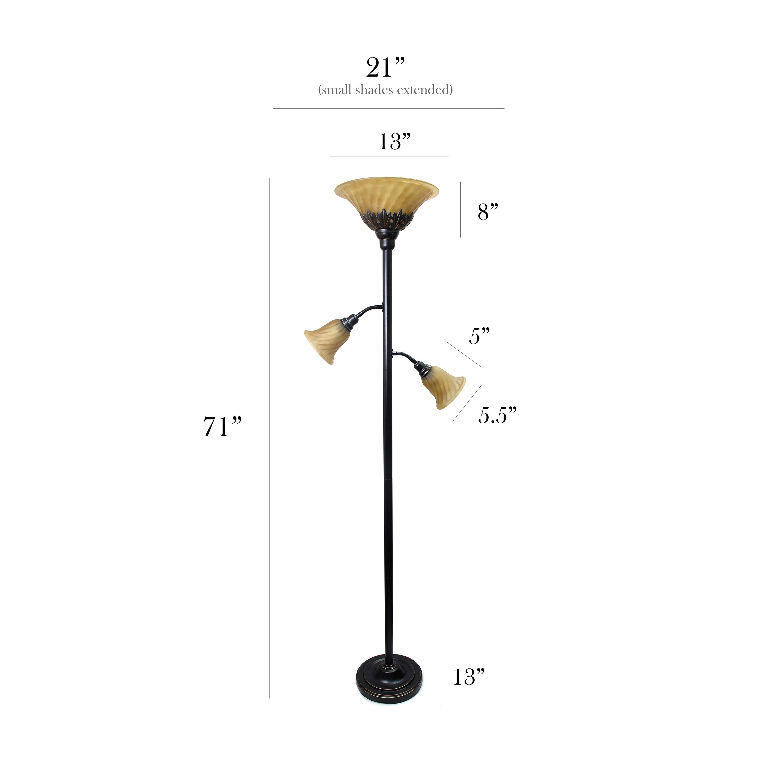 Elegant Designs LF2002-RBZ floorlamps - View #4