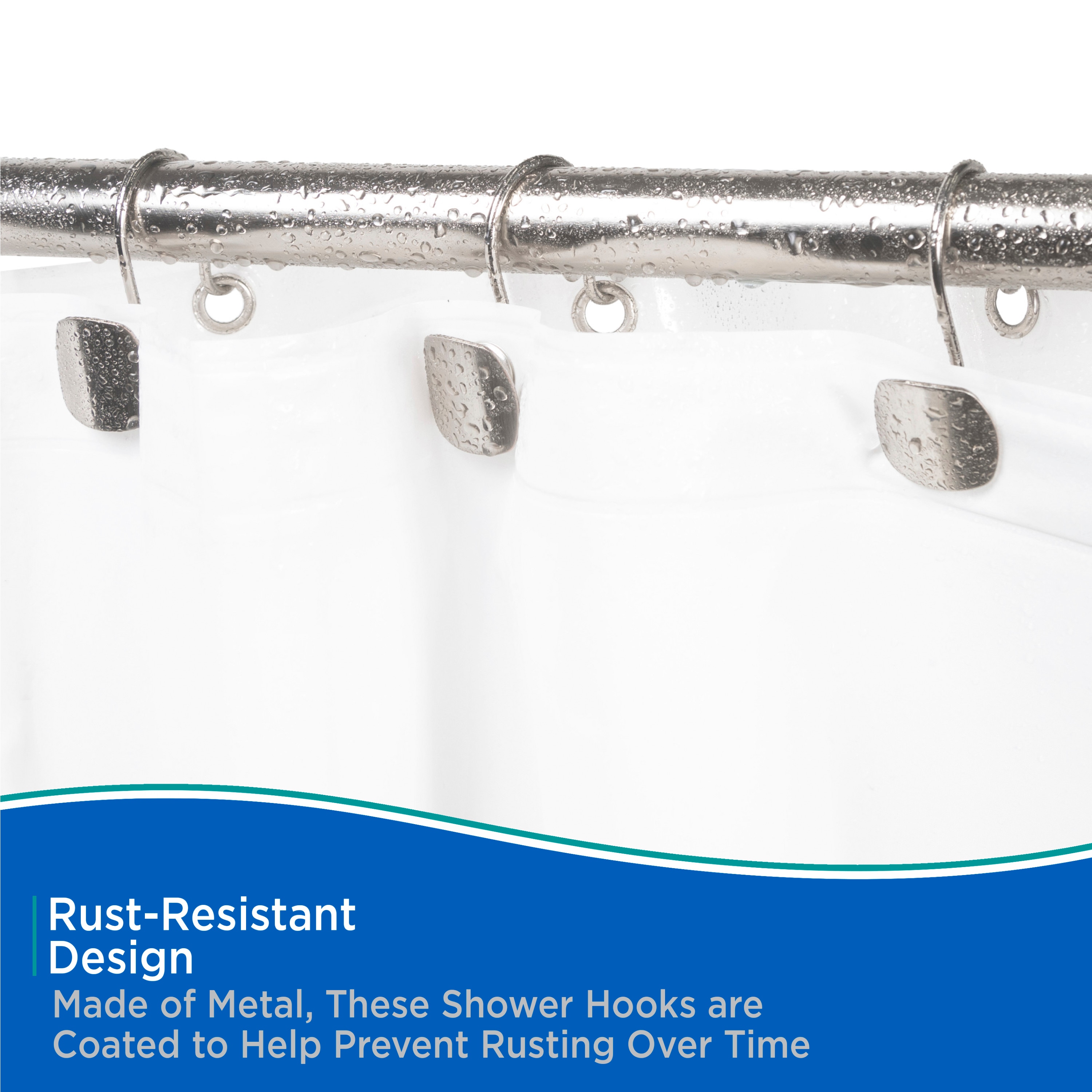 Kenney KN62103 Shower-Rings-Hooks - View #4