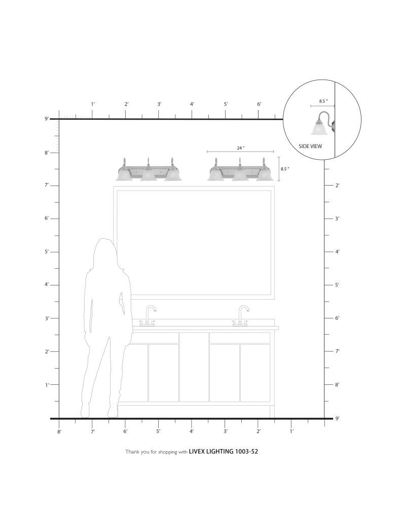 Livex Lighting 1003-52 b089995 - View #10