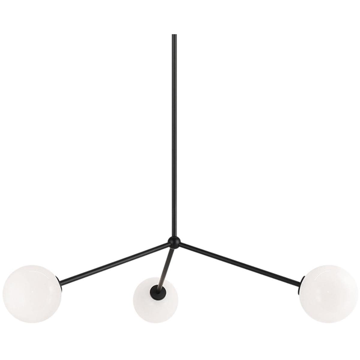 Matteo 2444328 Lighting C81703BKOP Novo Pendant Black