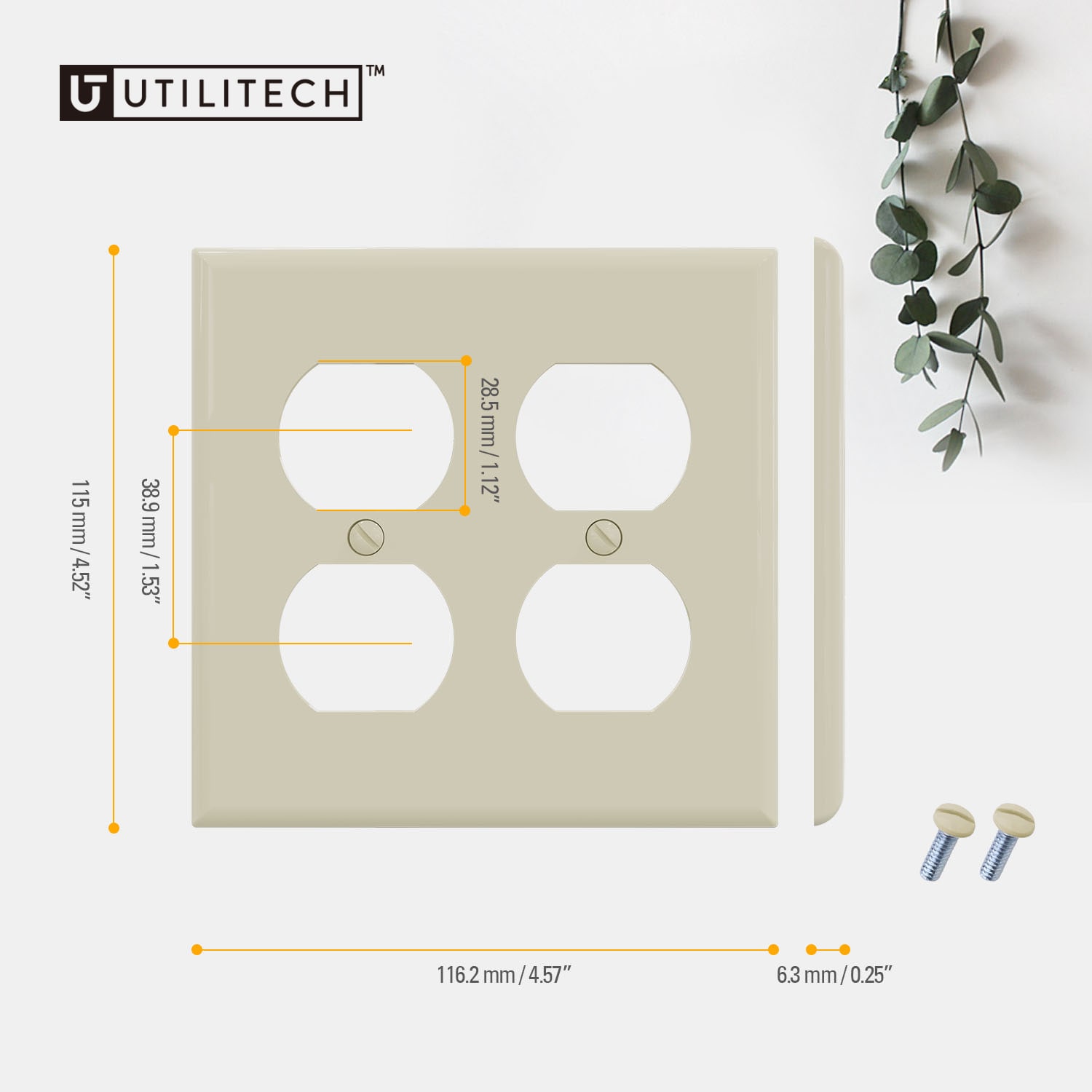 Utilitech 3022-LA10 Electrical-Wall-Plates - View #3