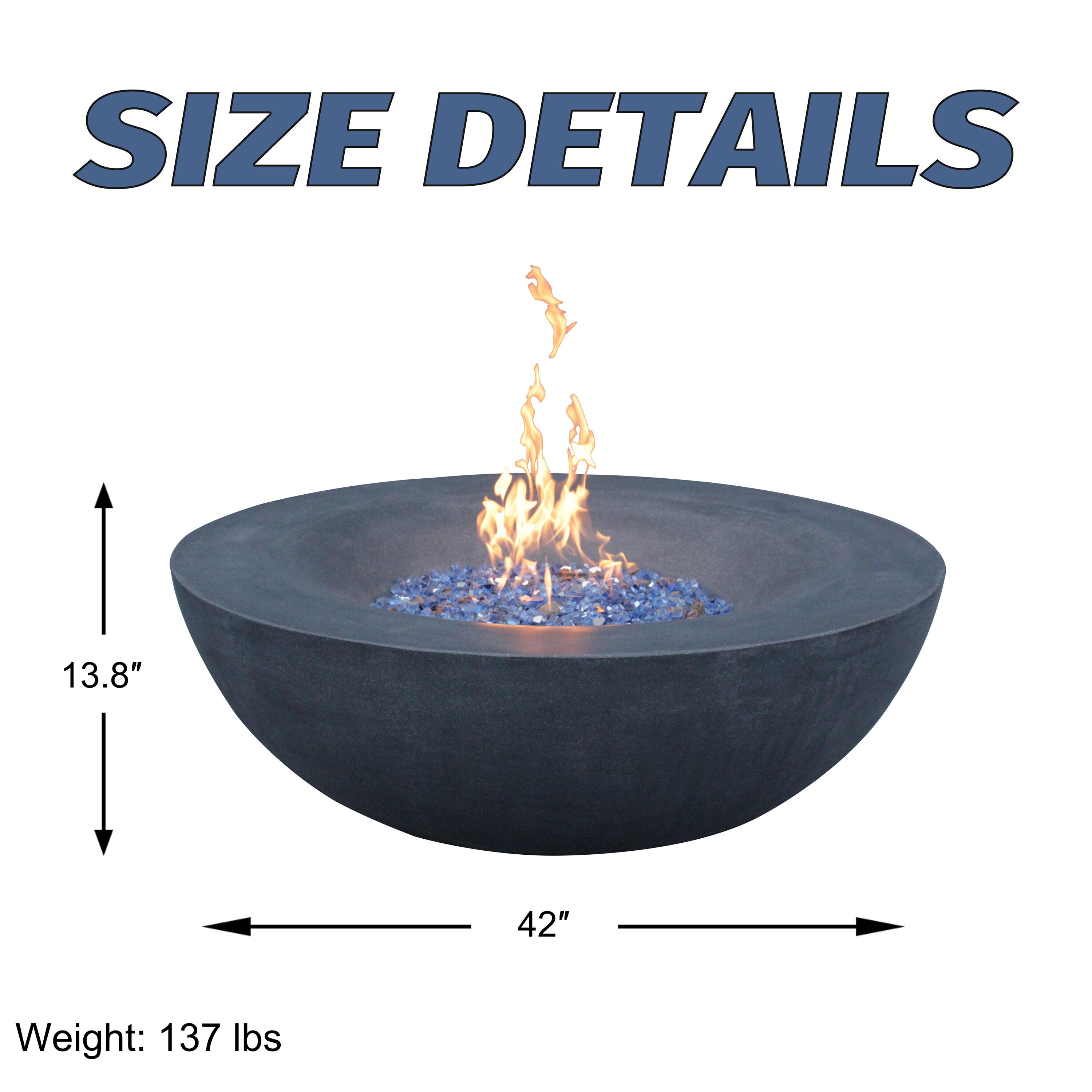 Bybafun YA6400019 Outdoor-Gas-Firepits - View #3
