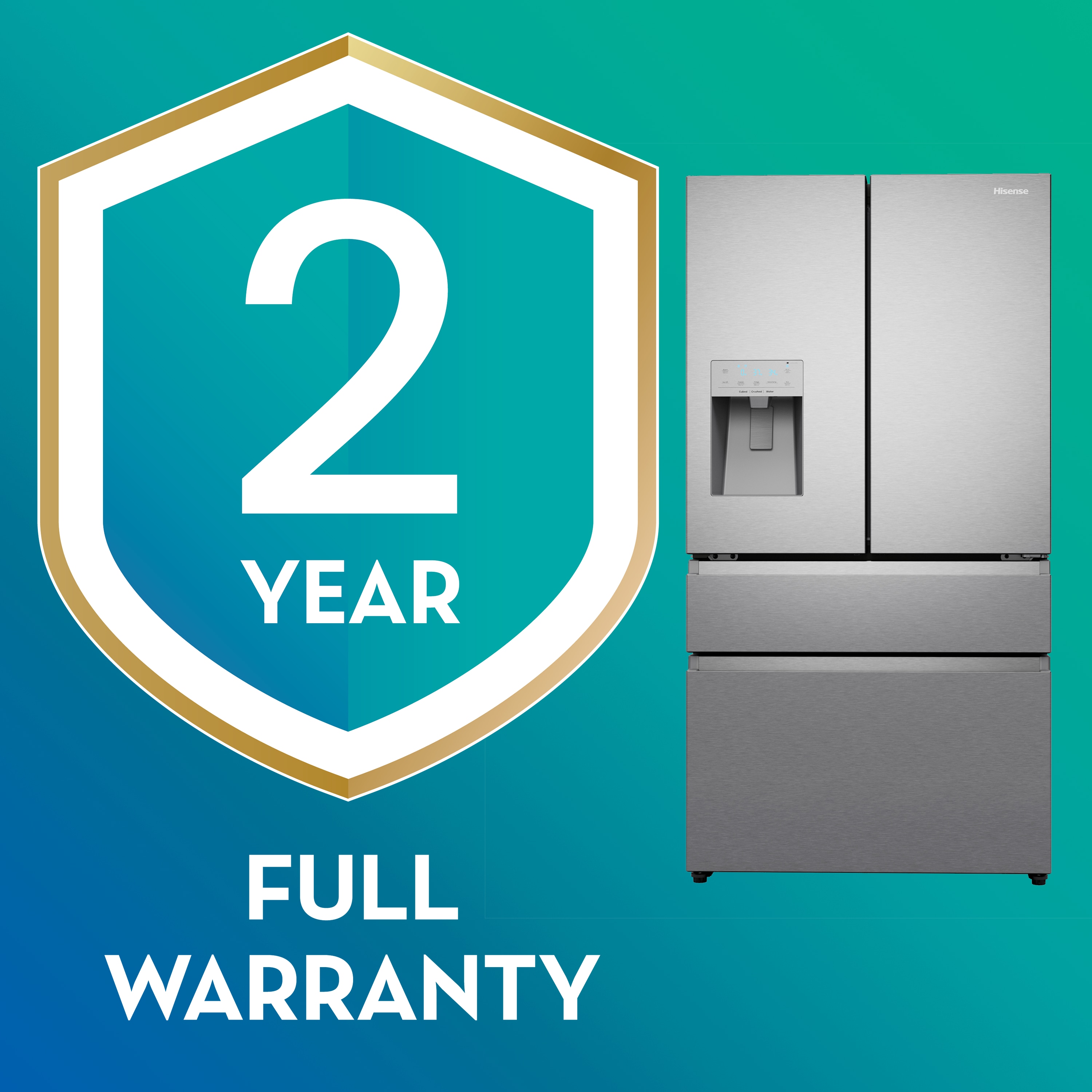 Hisense HRM260N6TSE French-Door-Refrigerators - View #7
