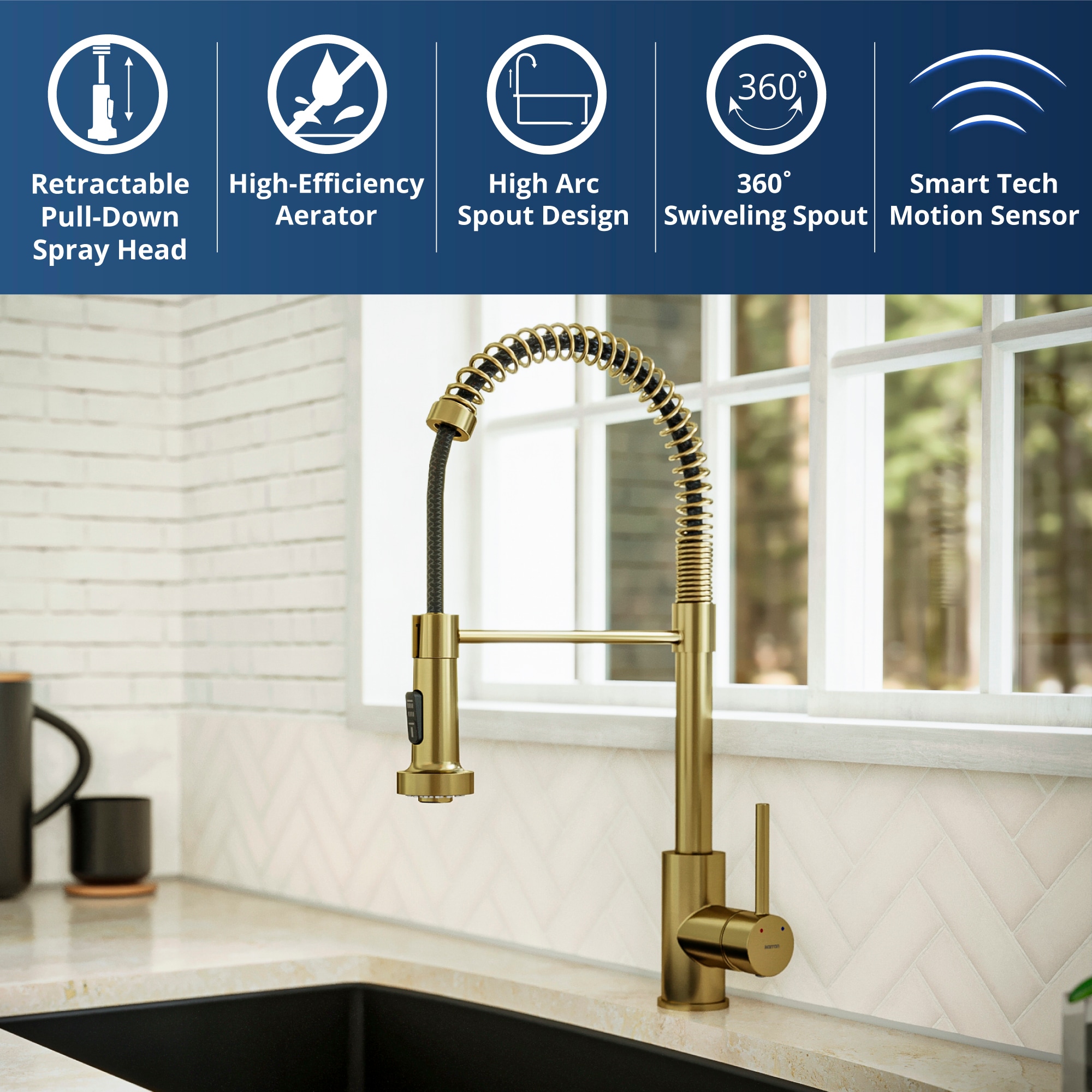Karran KKF228BG Kitchen-Faucets - View #3