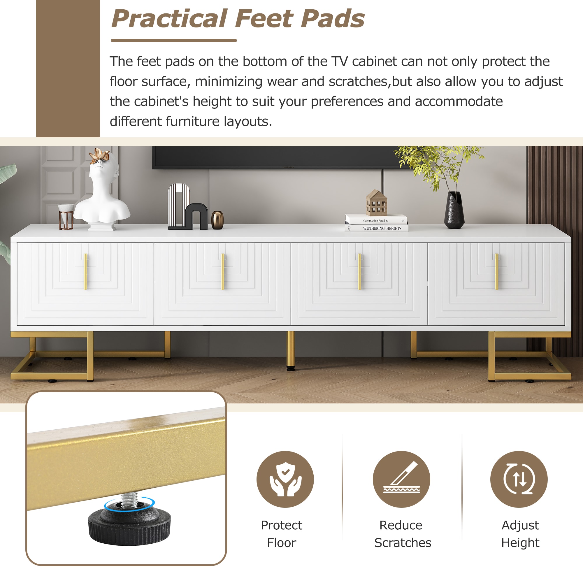 ModernLuxe WF325614AAK Tv-Stands - View #2