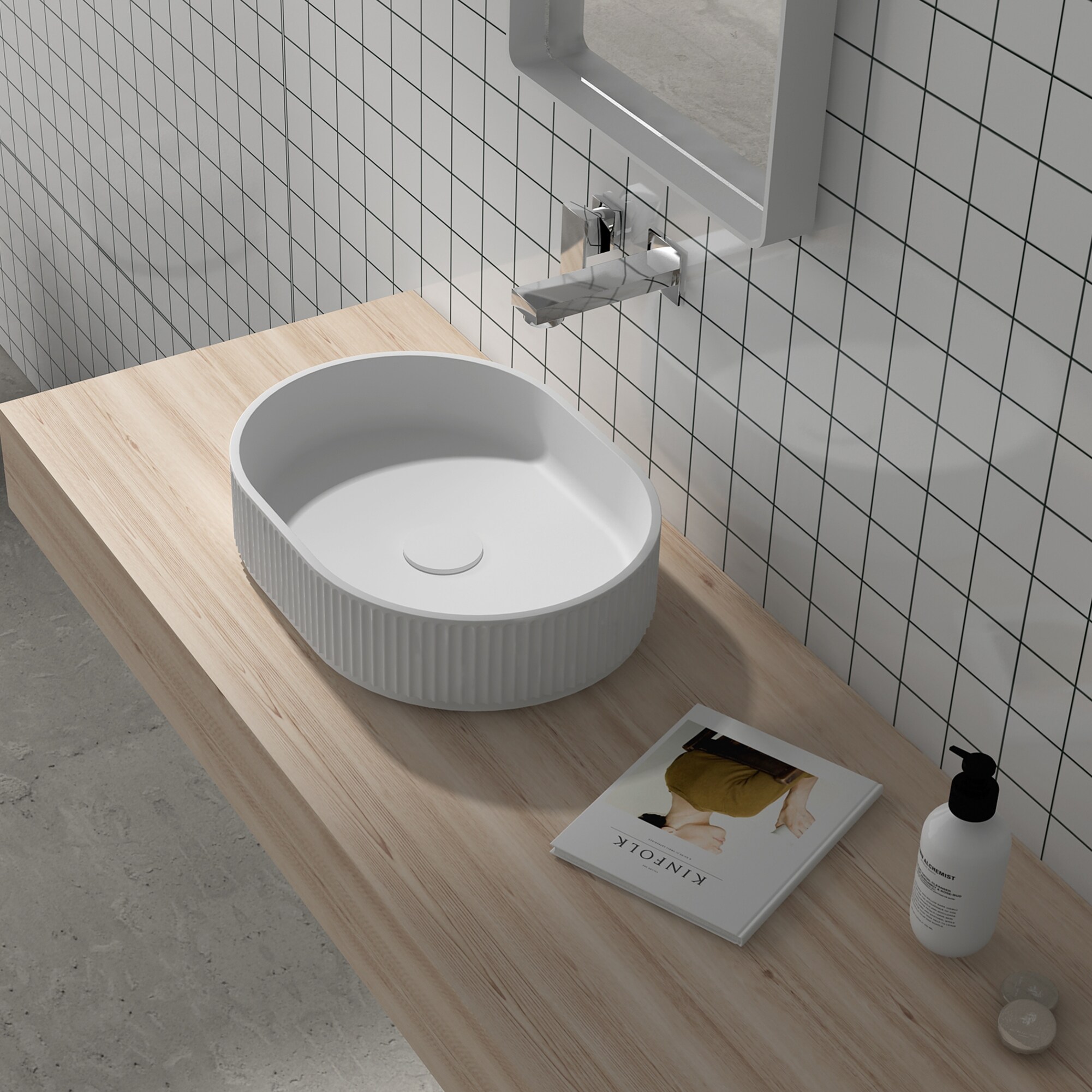 Ruvati RVB2819WH Bath-Sink - View #5
