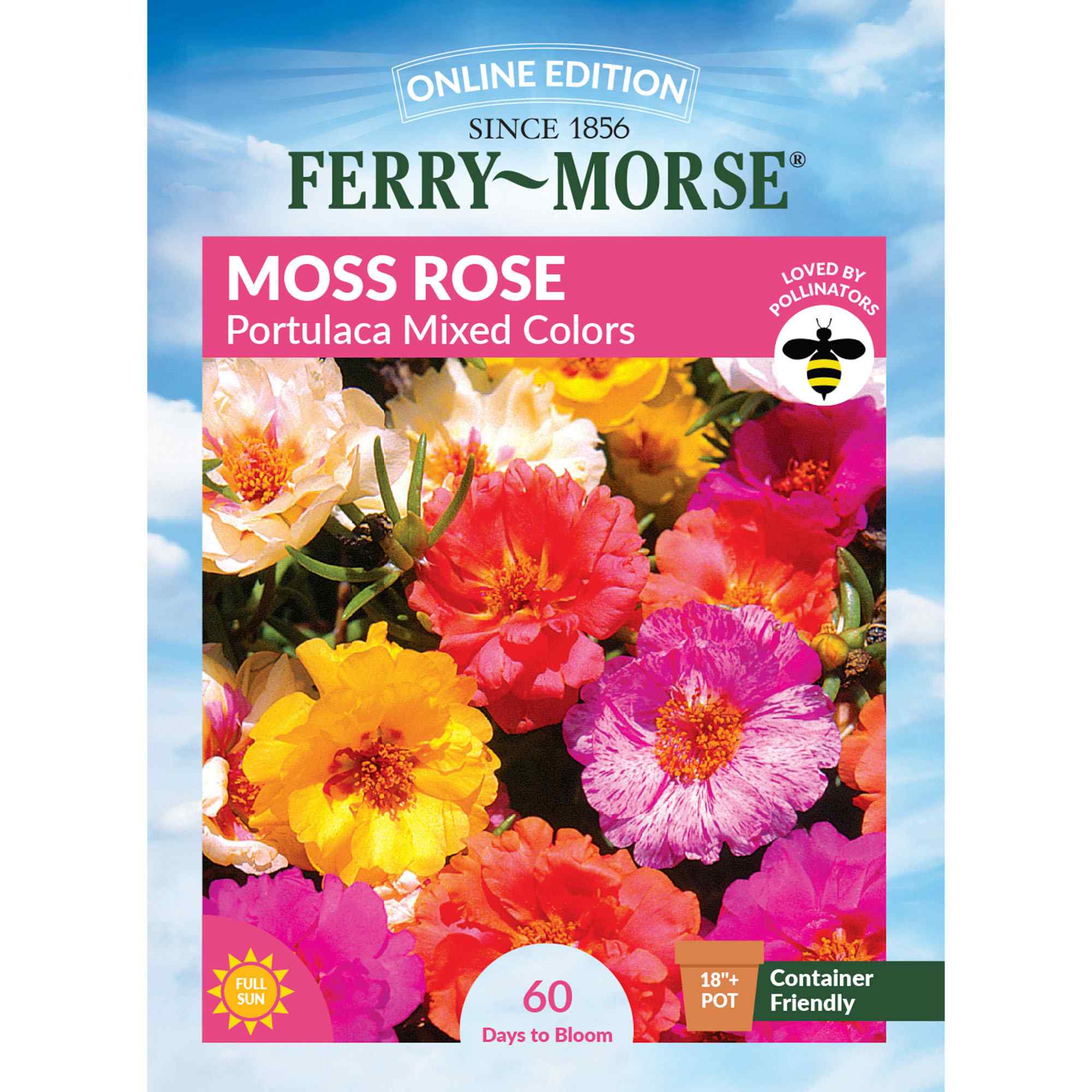 Ferry-Morse LC25.6091 Mose Rose Seeds 300 Milligram(s)