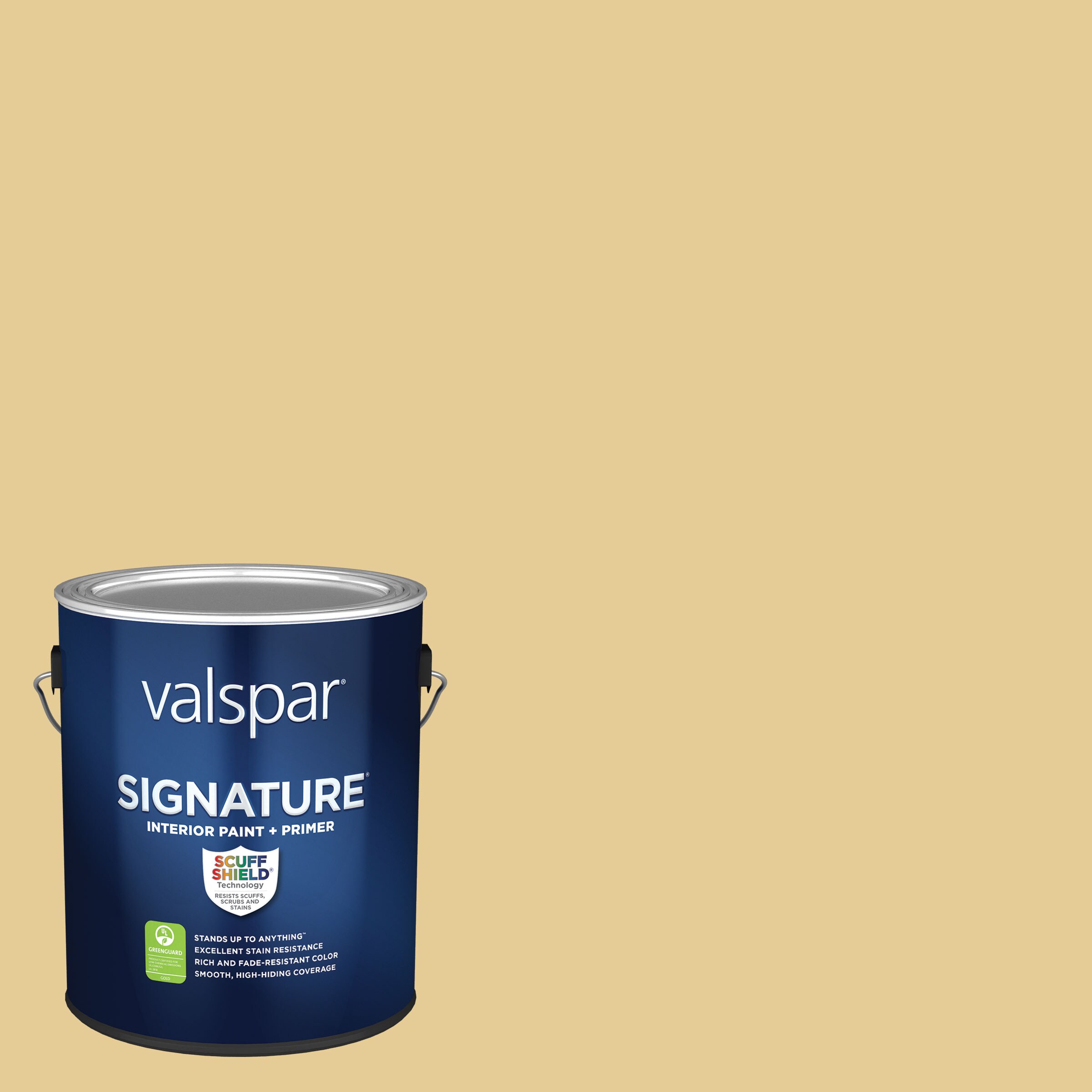 Valspar 3007-6A-5623388 Signature Satin Honeysuckle Beige Latex Interior Paint Paint + Primer ( 1-gallon )