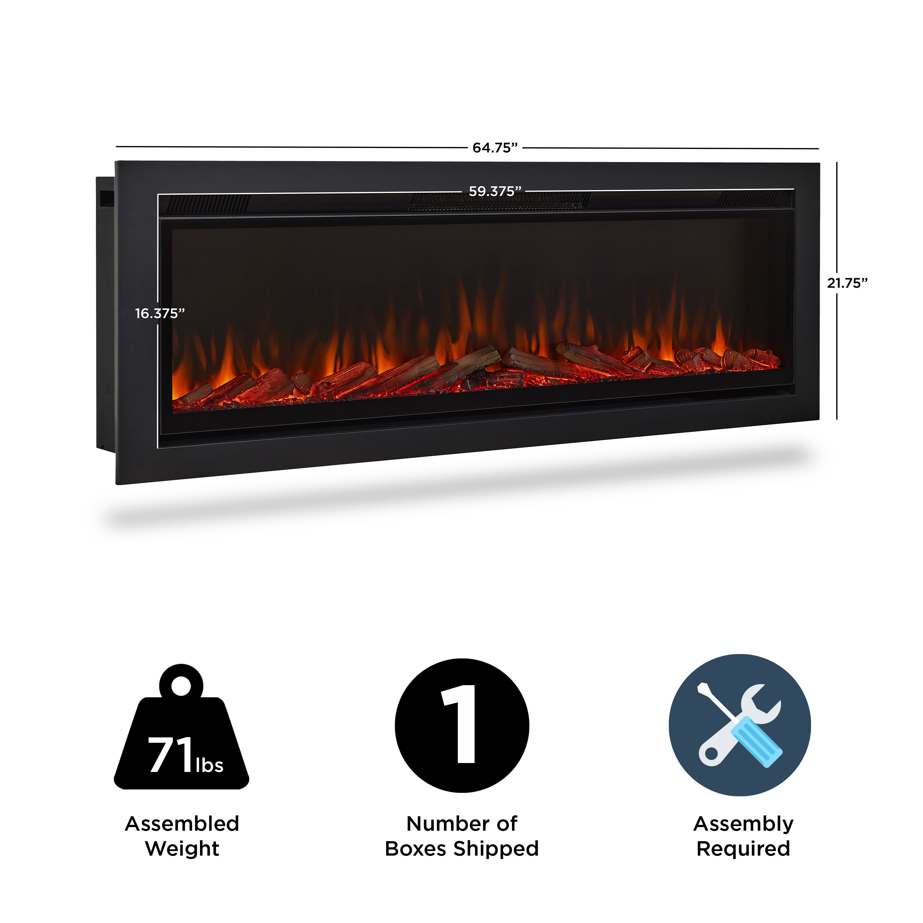 Real Flame 5560 Electric-Fireplace-Fireboxes - View #3