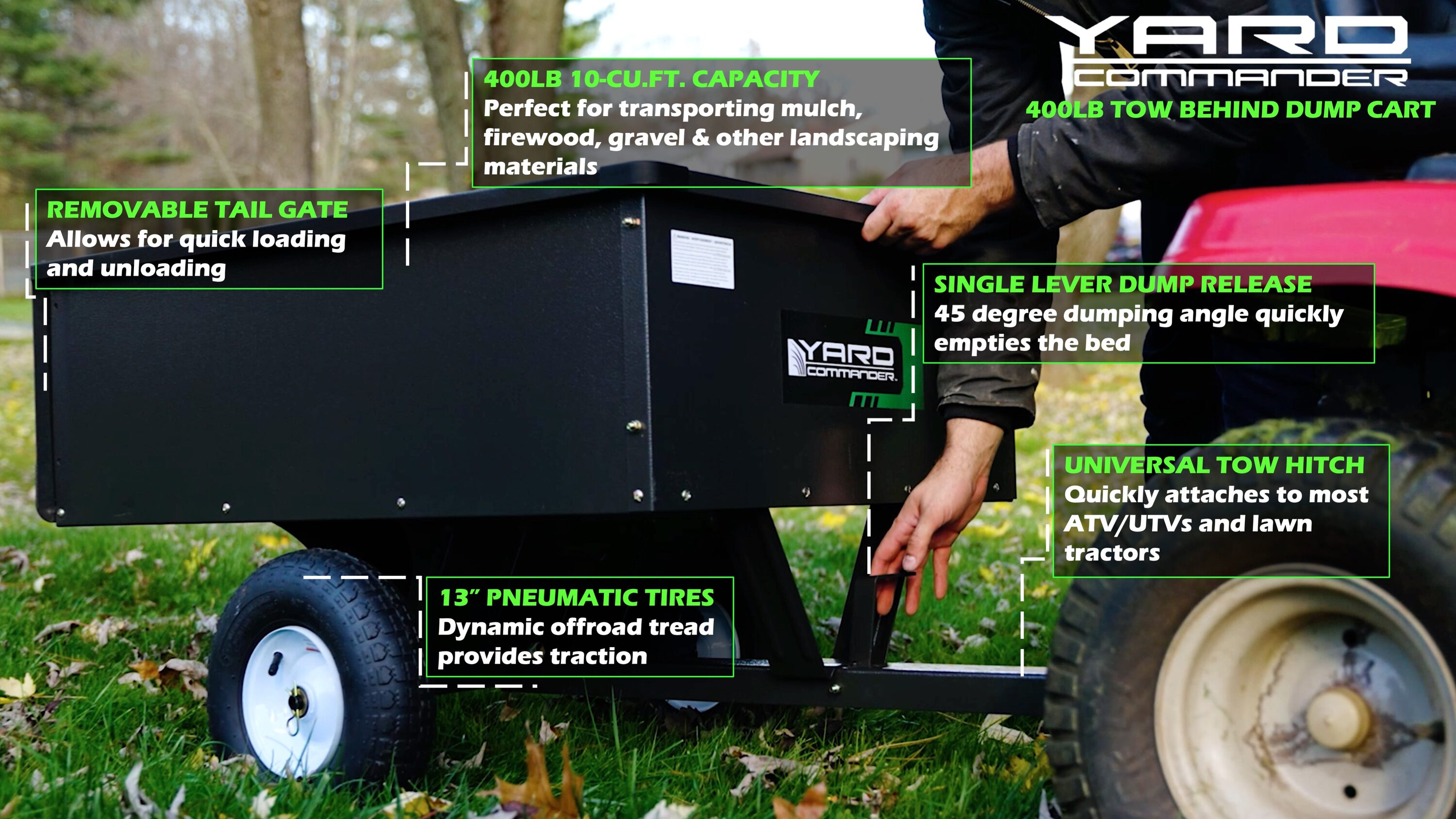 Yard Commander YTL-590-043 Dump-Cart - View #4