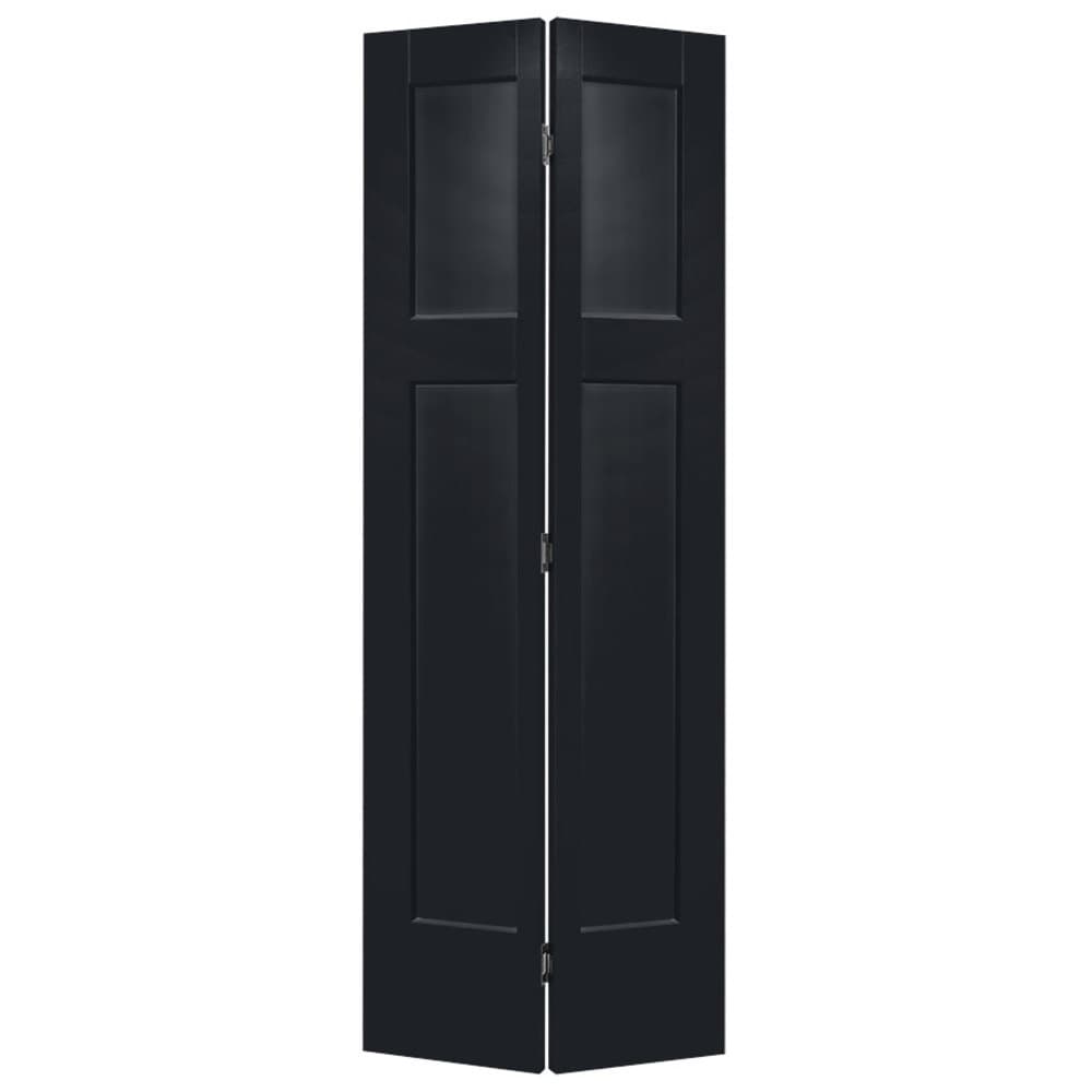 Masonite Winslow 30-in X 80-in Midnight 3-panel Craftsman Smooth Hollow ...