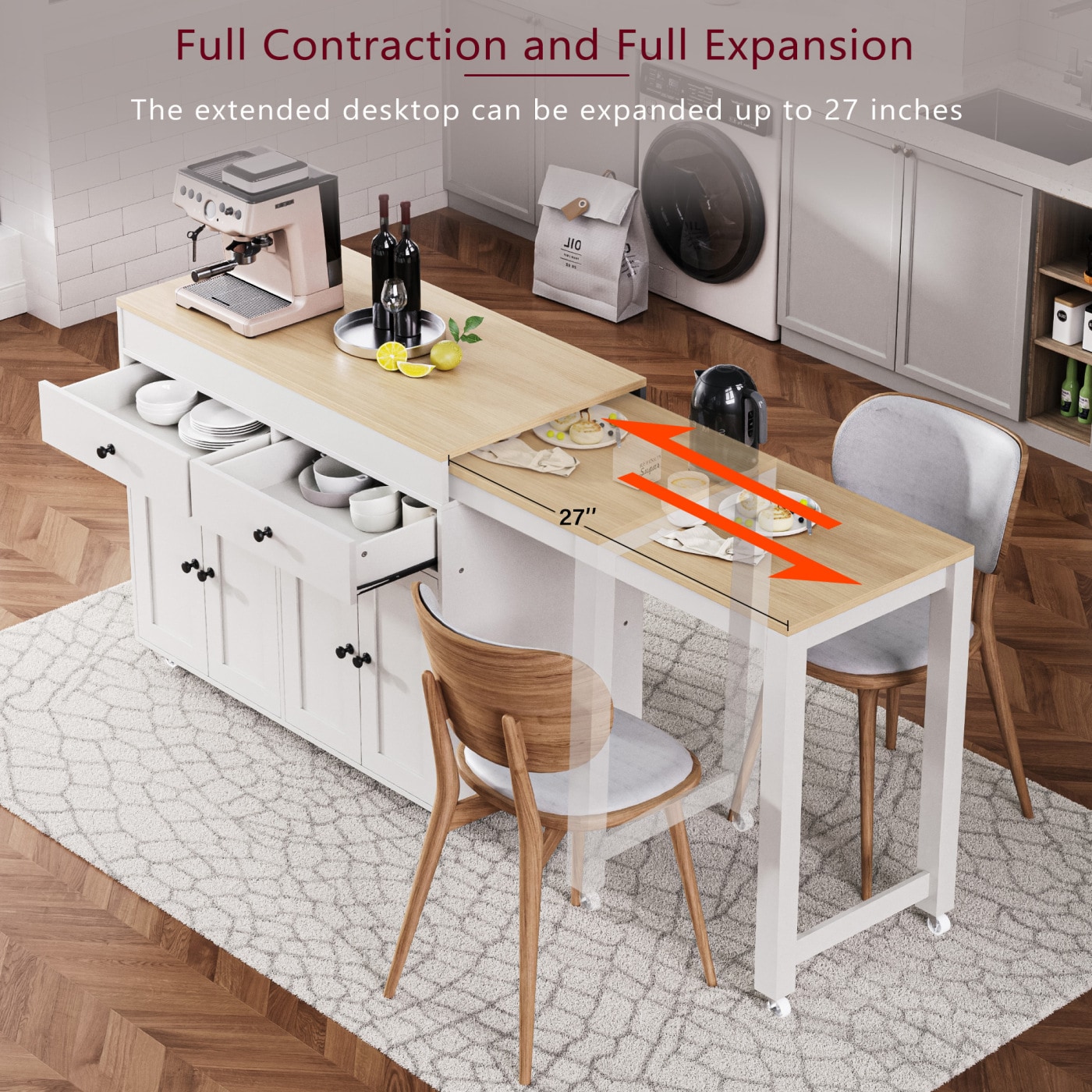 Streamdale Furniture N707P333291W Kitchen-Furniture - View #5