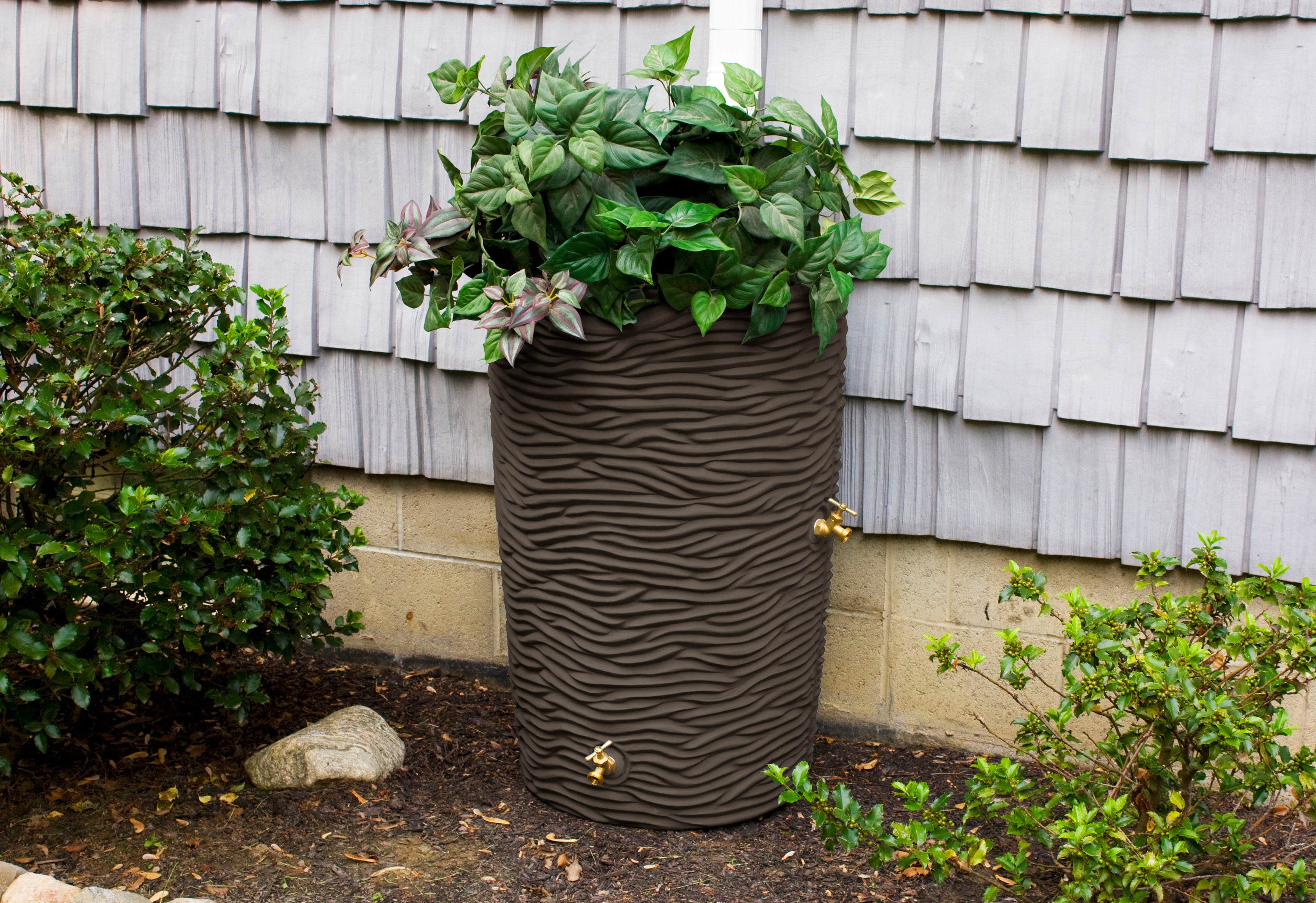Good Ideas IMP-L50-OAK Rain-Barrels - View #5