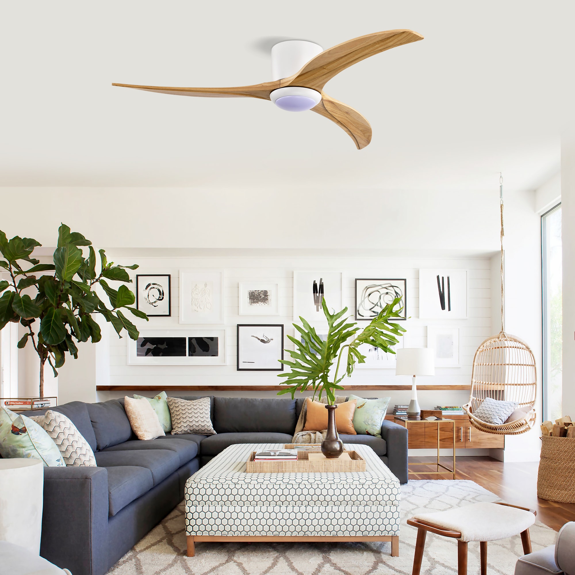 WELLFOR GYH30-1086-5BK Ceiling-Fans - View #6