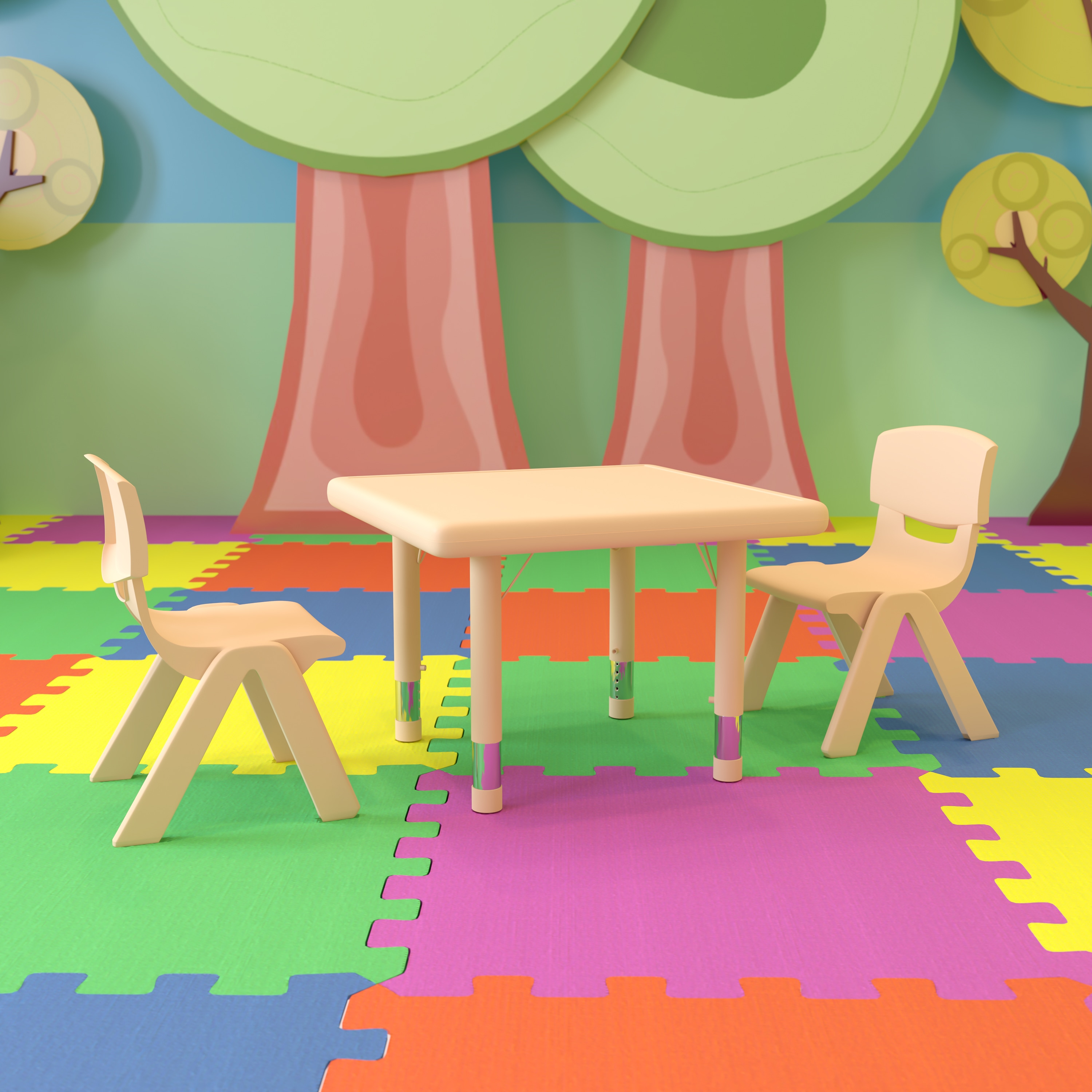 Flash Furniture 889142533092 Kids-Play-Tables - View #2