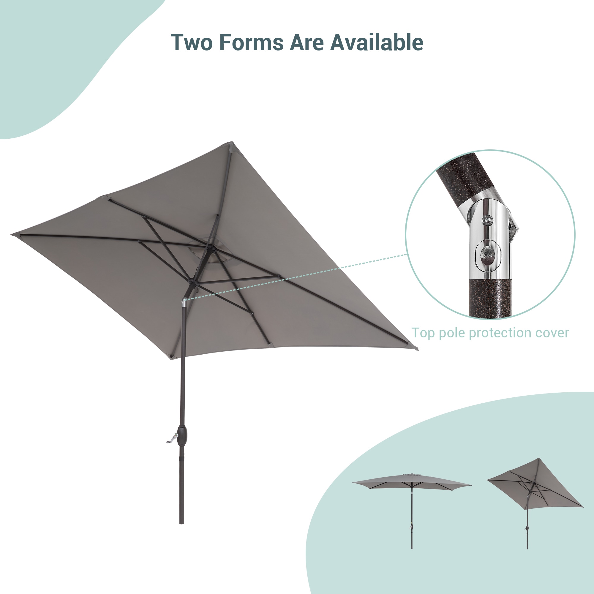 Sonkuki SD-TJLED23GY Umbrellas-2 - View #3