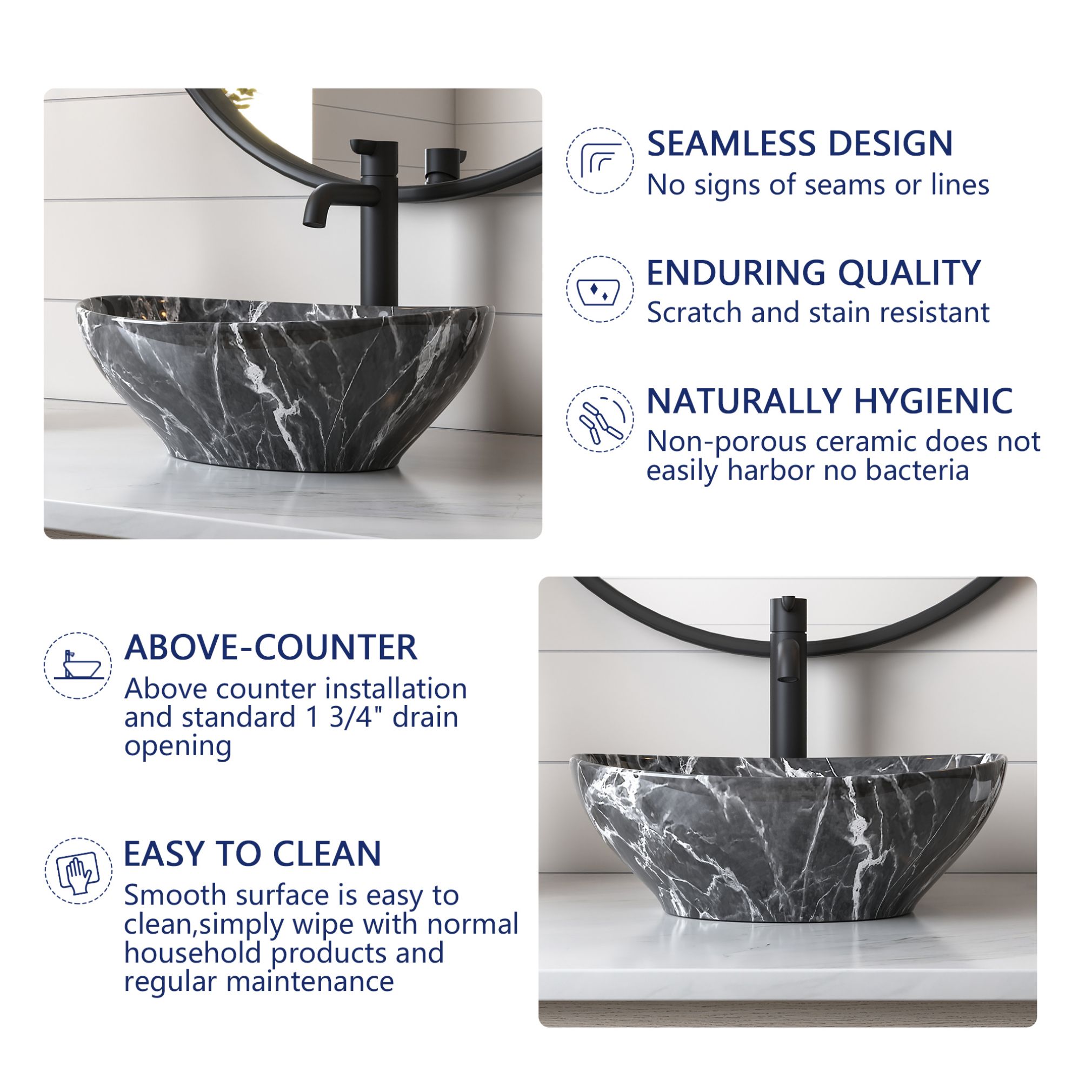 DeerValley DV-1V0089 Bath-Sink - View #3
