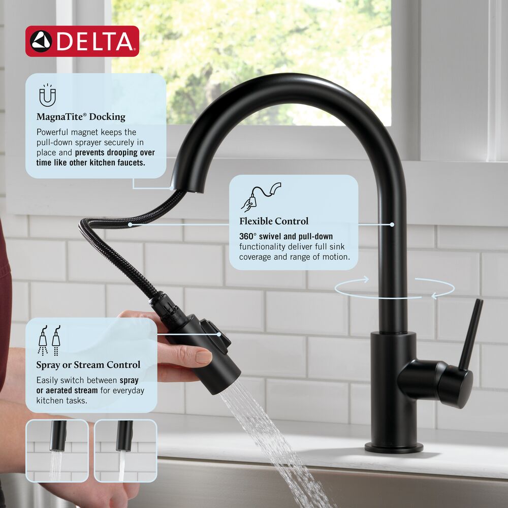 Delta 9159-BL-DST Kitchen-Faucets - View #7