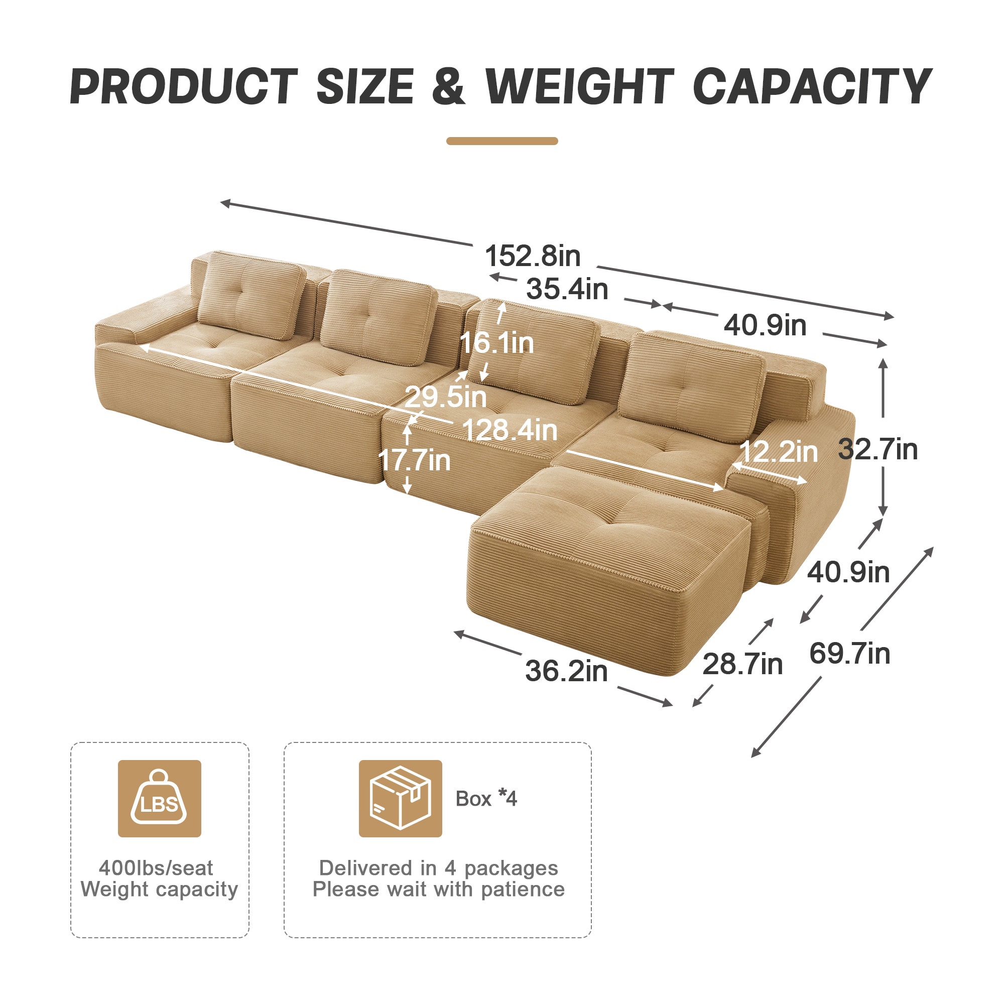 Homy Casa YG01472 Sofas-Loveseats - View #5