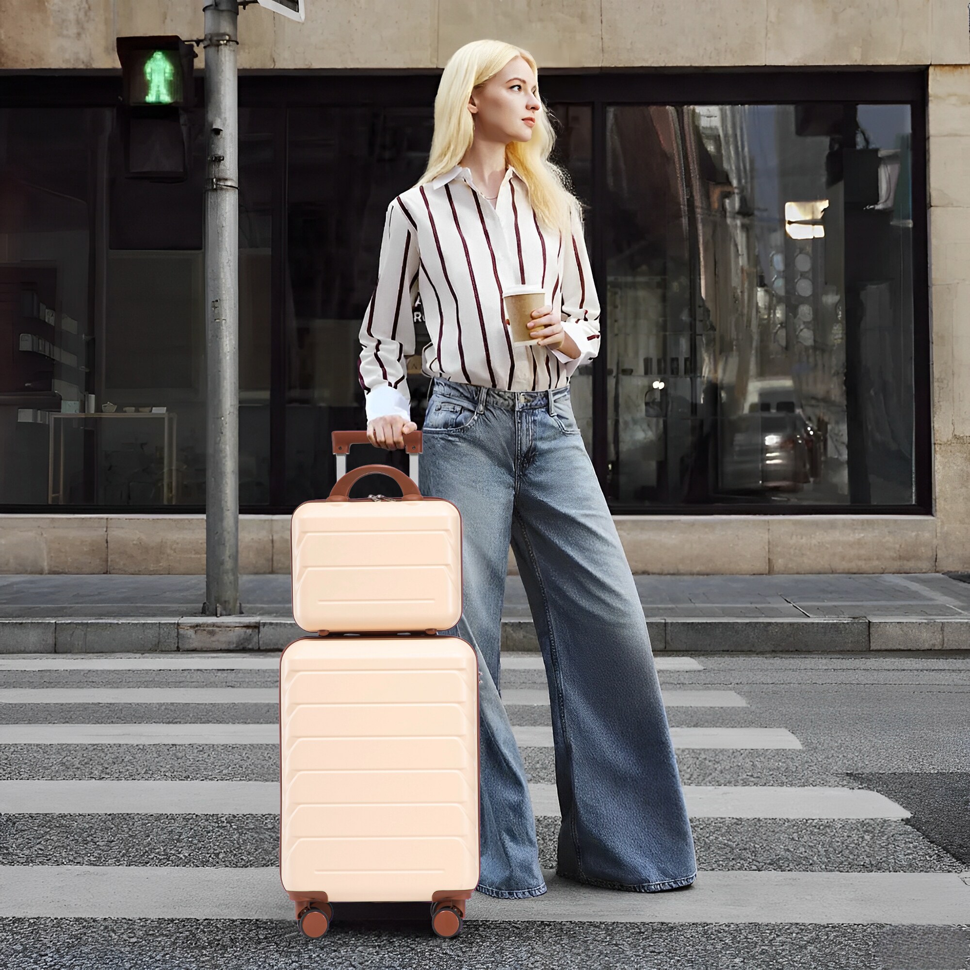 SINOFURN SYD9400002RD Luggage-And-Luggage-Sets - View #2