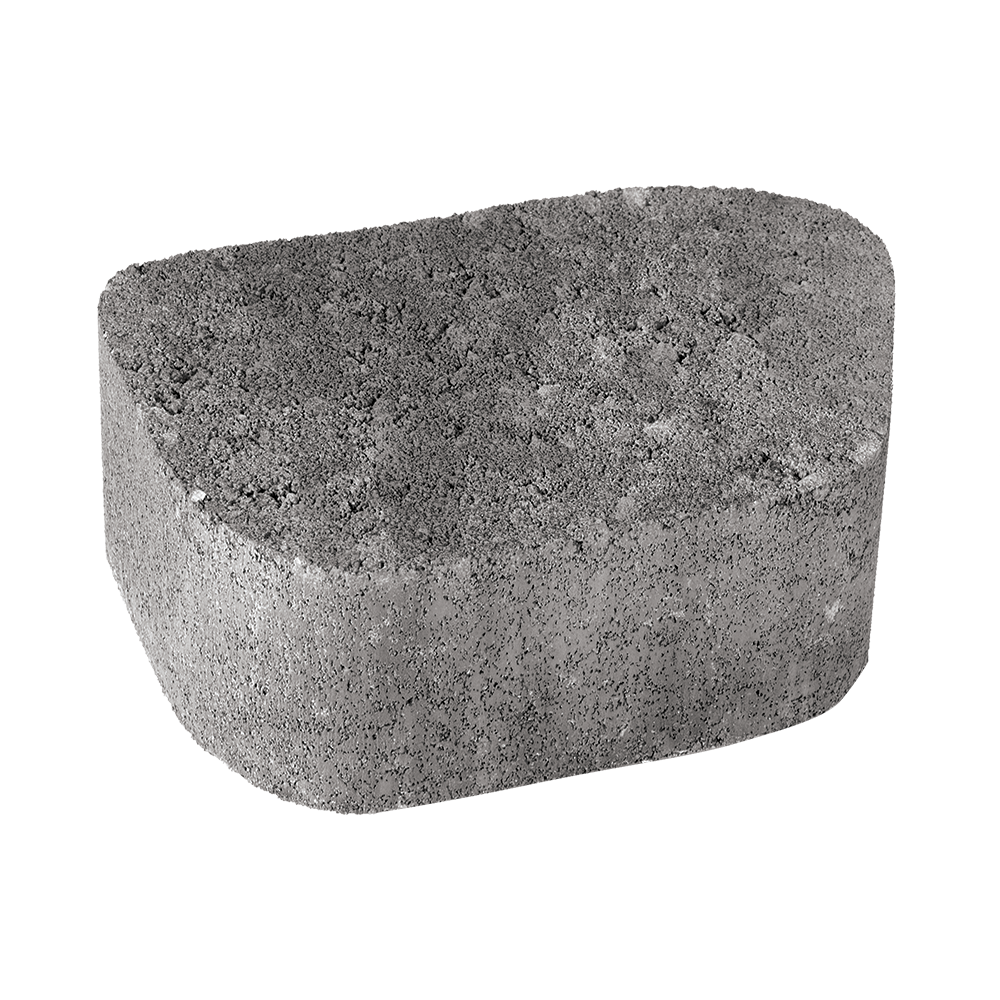 Pavestone 11013078.GPHB 6-Inches L x 4-Inches W x 2-Inches H Irregular Graphite Concrete Paver