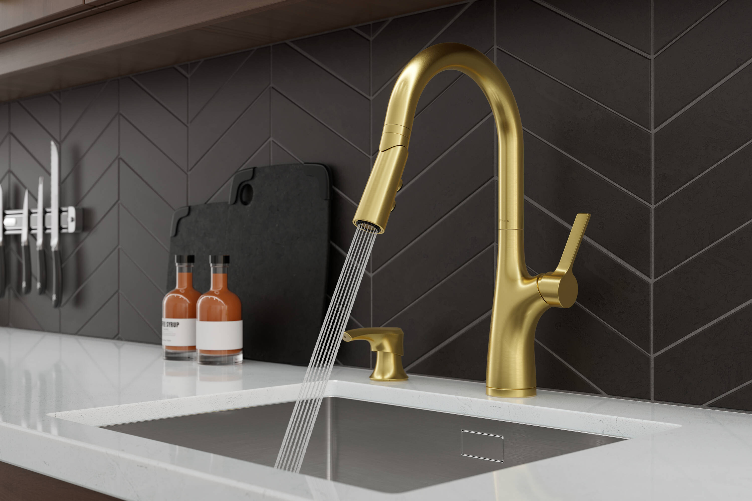 Pfister F-529-7CLOBG Kitchen-Faucets - View #14