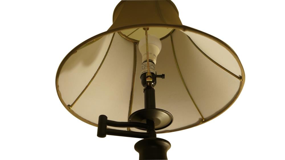 Portfolio Springsley Traditional Medium Base (e-26) Lamp Set with Brown  Shades at