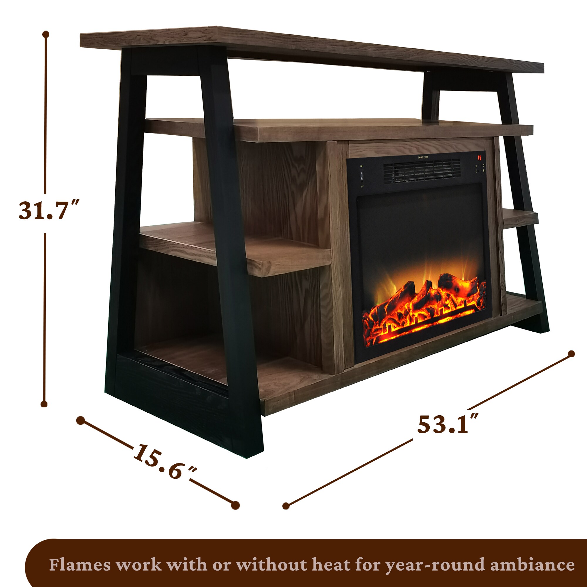Cambridge CAM5332-1WALLG2 Electric-Fireplaces - View #3