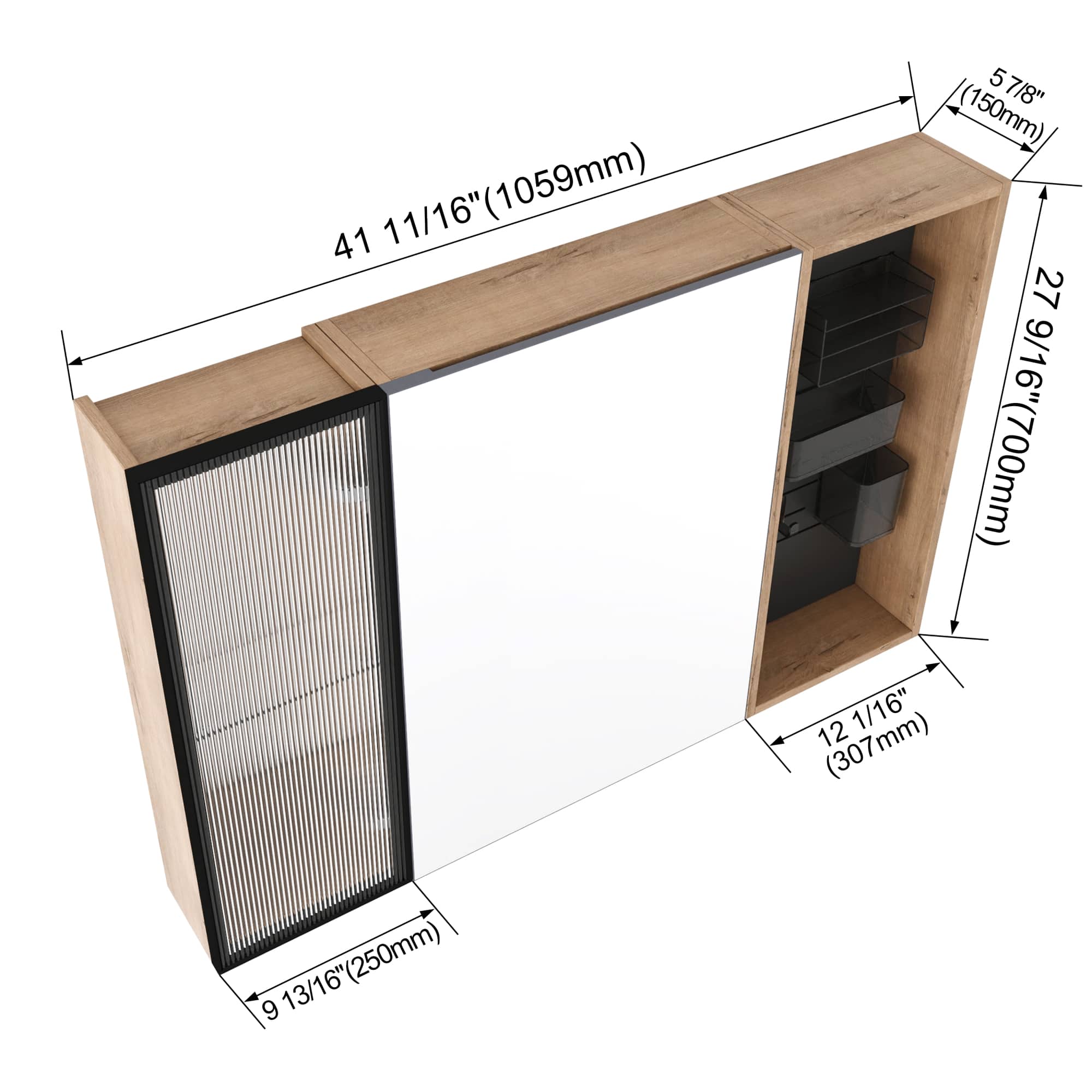 Roomfitters RF-W999S00549 Bathroom-Wall-Cabinets - View #3