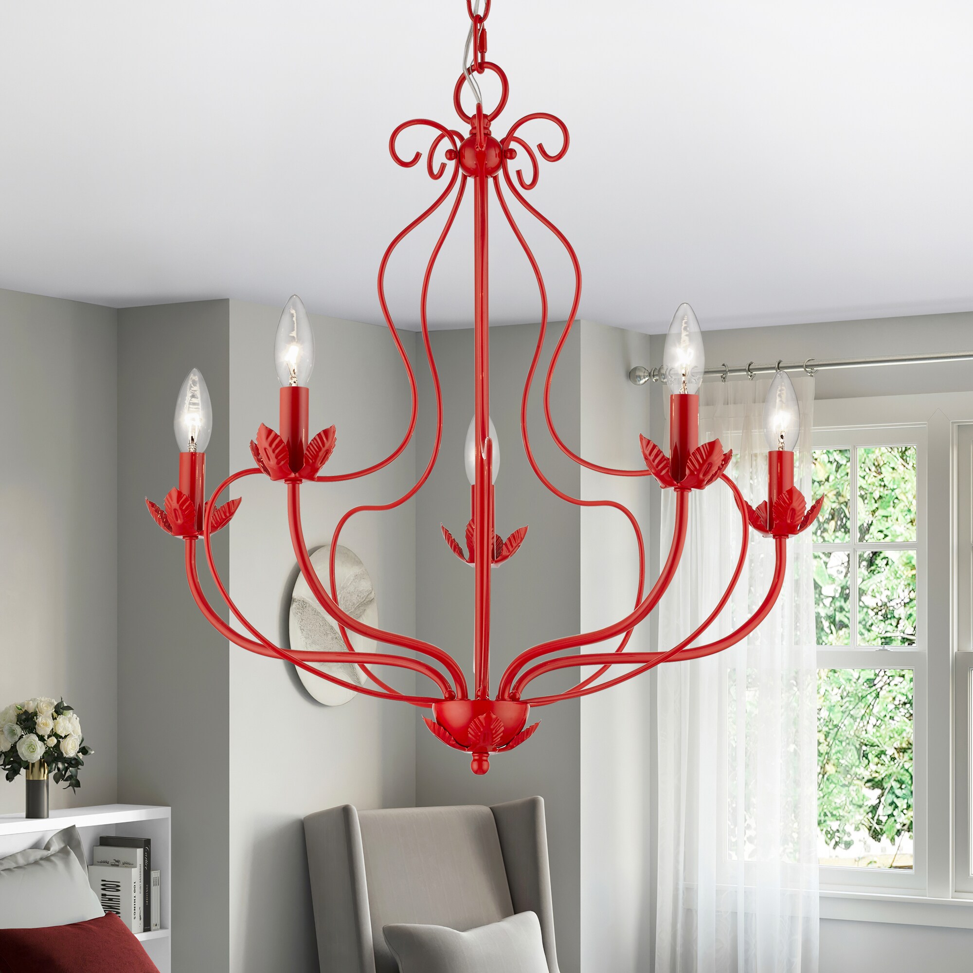 Chandeliers at