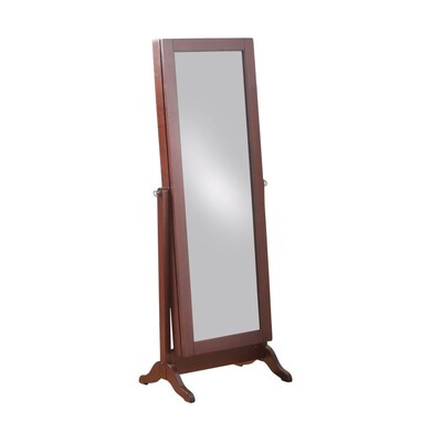 L Powell Company Jewelry Armoires At, Wagner Free Standing Jewelry Armoire With Mirror