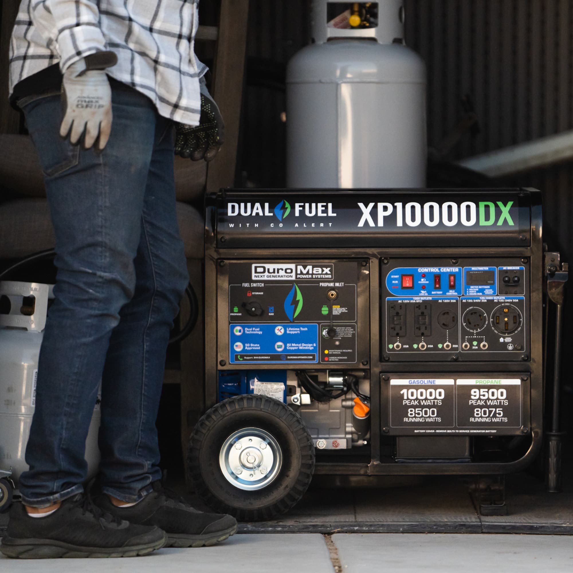 DuroMax XP10000DX Portable-Generators - View #12