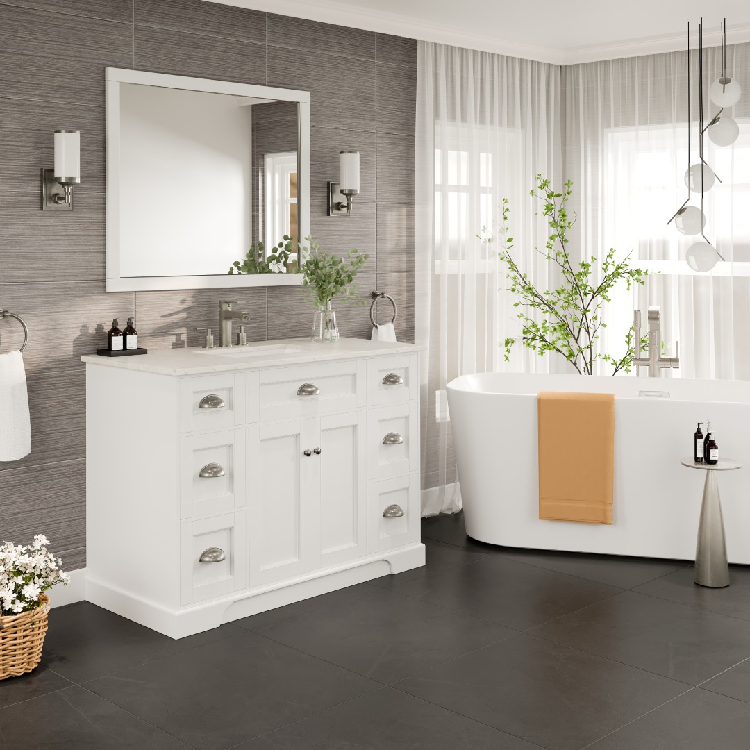 Eviva EVVN666-48WH Bath-Vanity-Combo - View #7