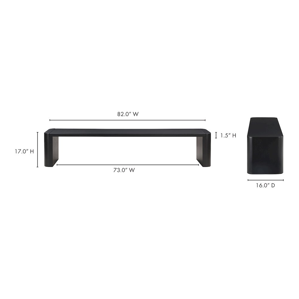 Moe's Home Collection BC-1121-02-0 Dining-Benches - View #7