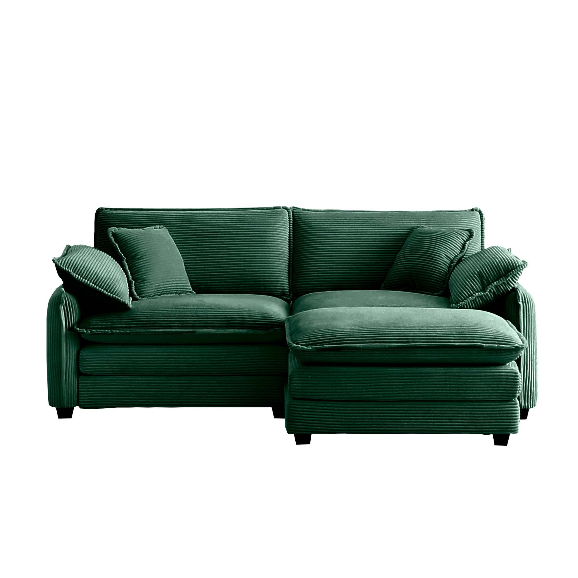 Bybafun YC5200080 81-in Modern Green Sofa