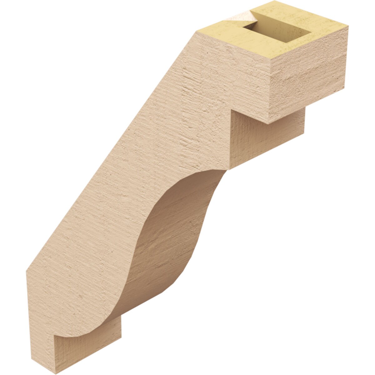 Ekena Millwork BRCUR03X10X14CHGRCPR braces - View #6