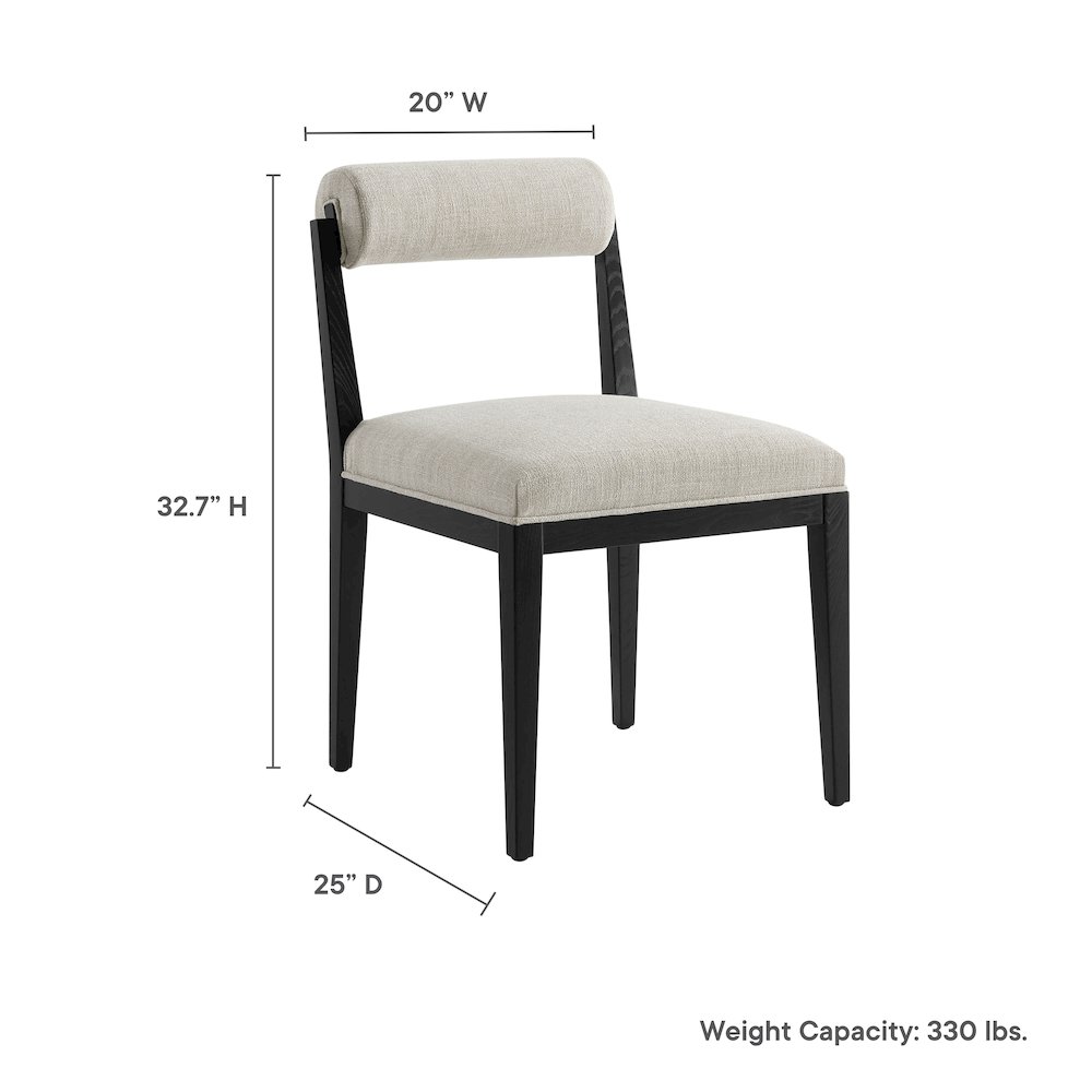 Modway EEI-6993-LIN-BLK Dining-Chairs - View #2