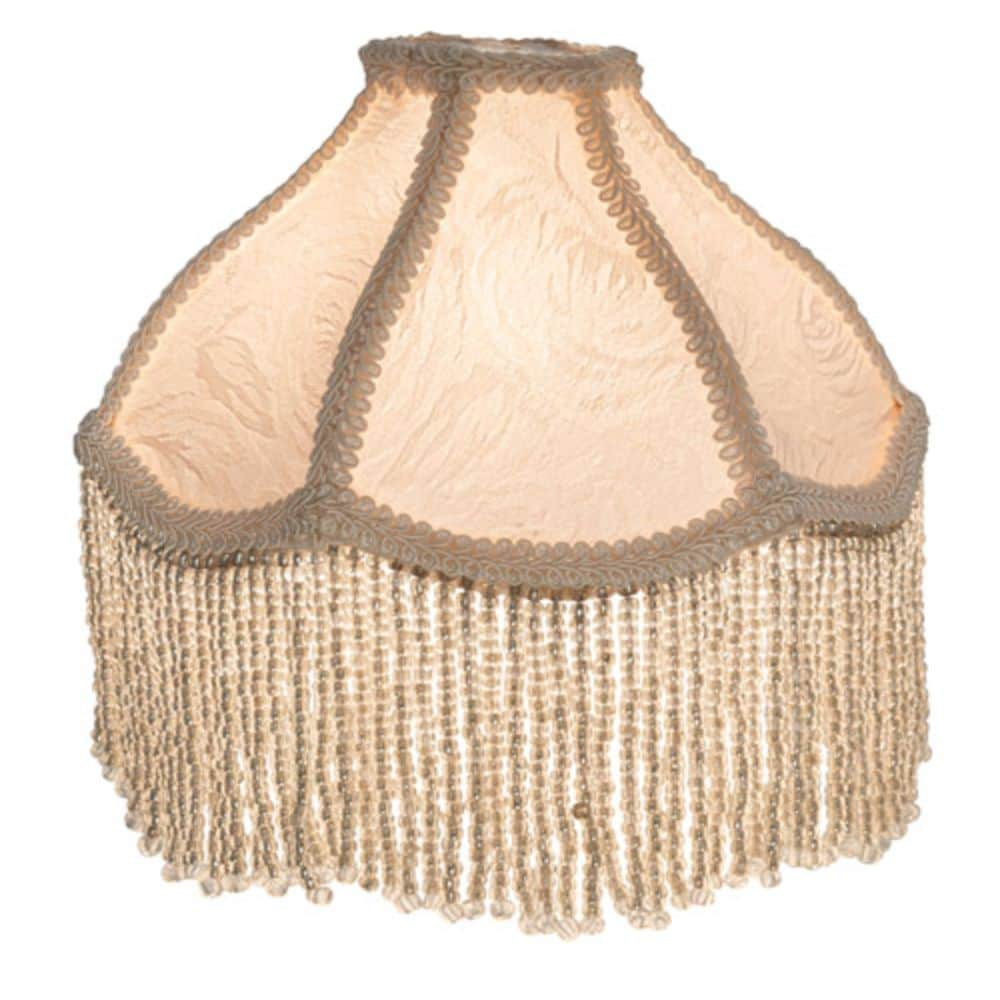 Meyda Tiffany Lighting 5.5-in x 6-in Off-white Fabric Bell Lamp Shade ...