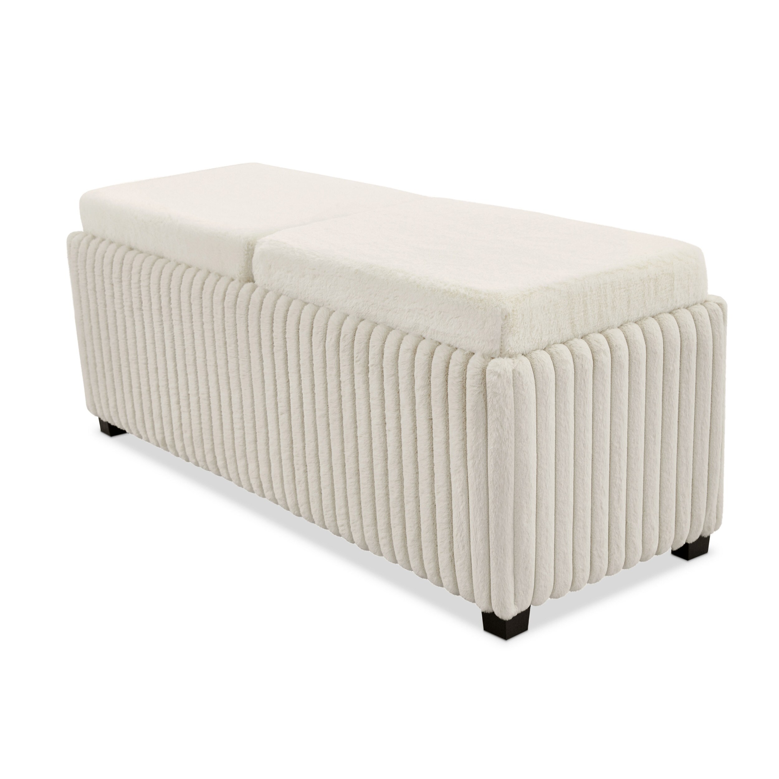 Furniture of America EC-OT2401WH bench - View #2
