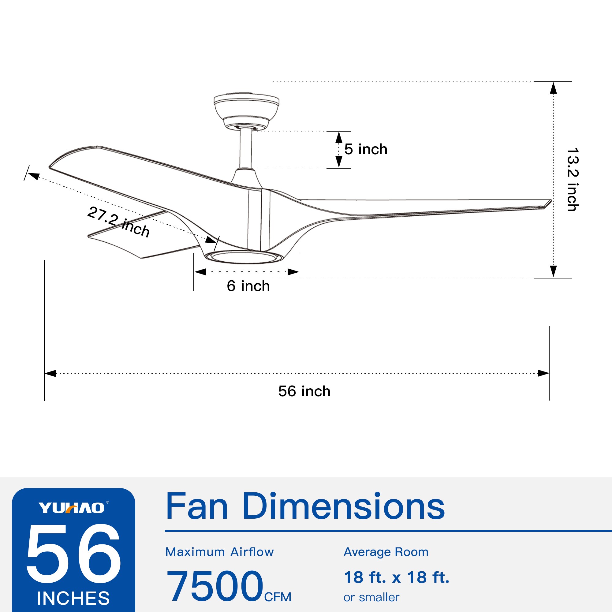 Bybafun YA8200014 Ceiling-Fans - View #12