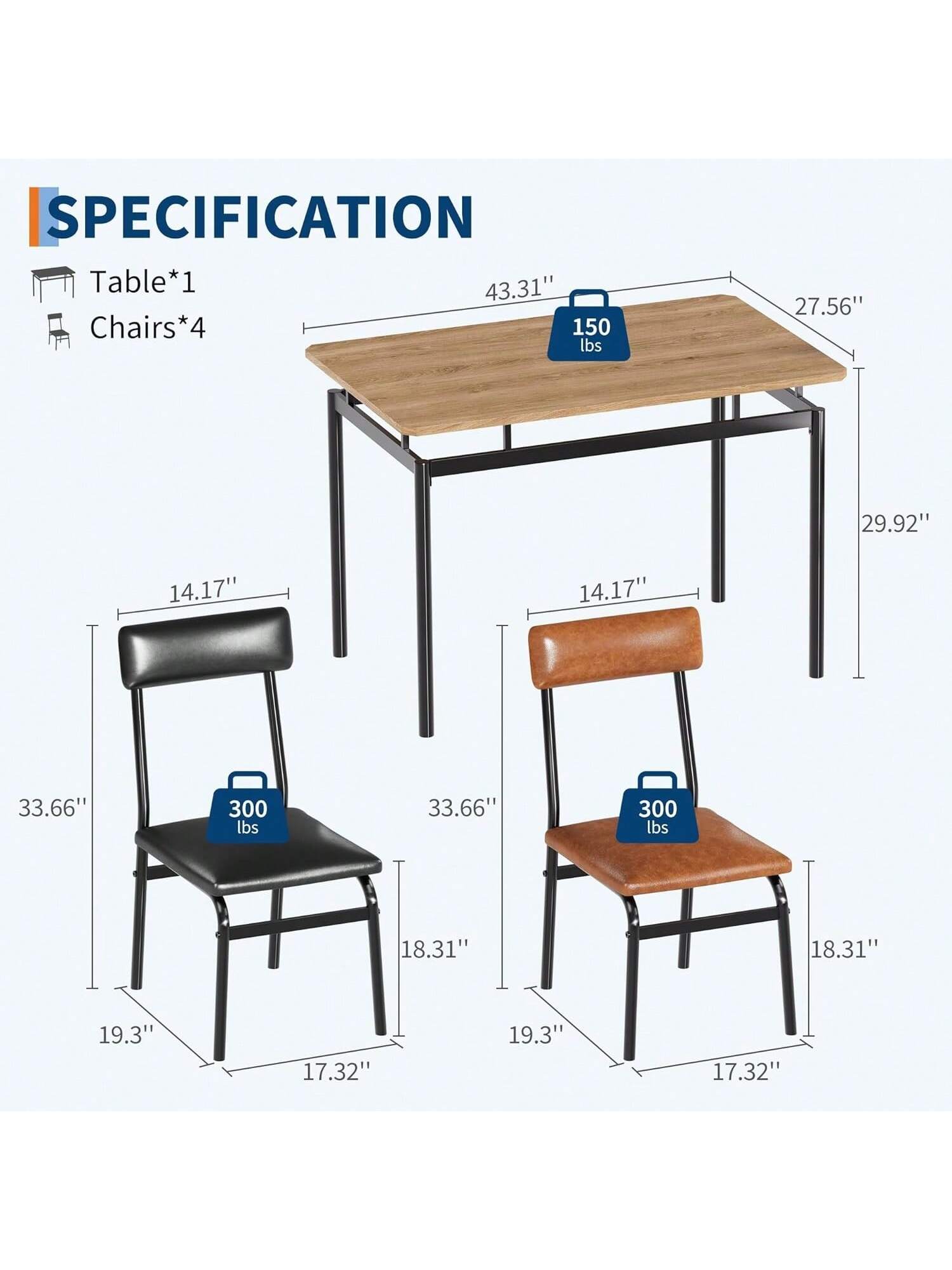 Qeetex BY-PHK-34B5SC76 Dining-Tables - View #5