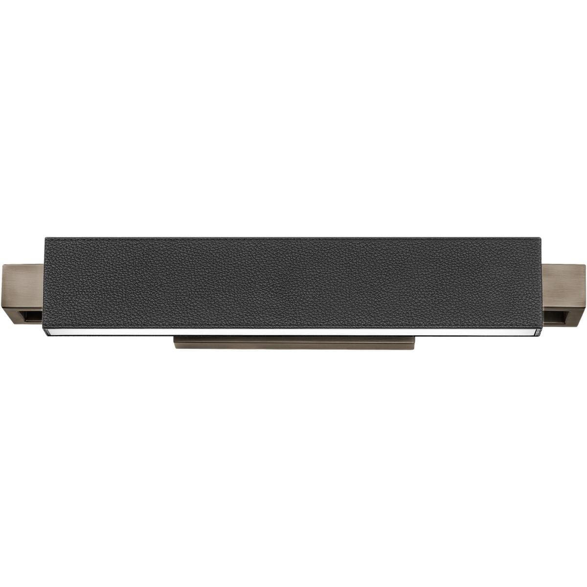 Modern Forms  WS-28119-BK/BN Kinsman Bathroom Vanity Light Pebbled Black Brushed Nickel