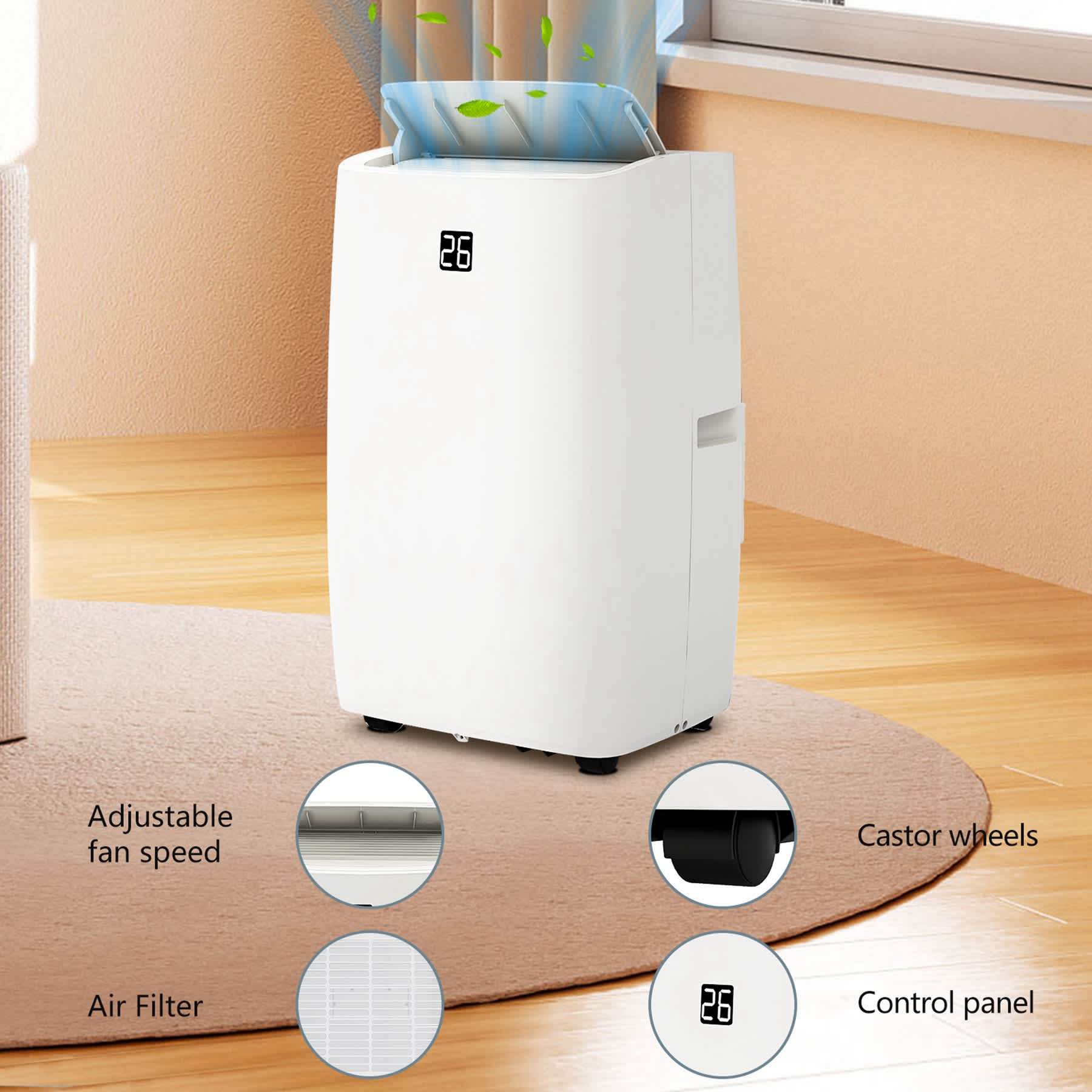 WhizMax LSTY00PHO-10I2J5VV Portable-Air-Conditioners - View #5