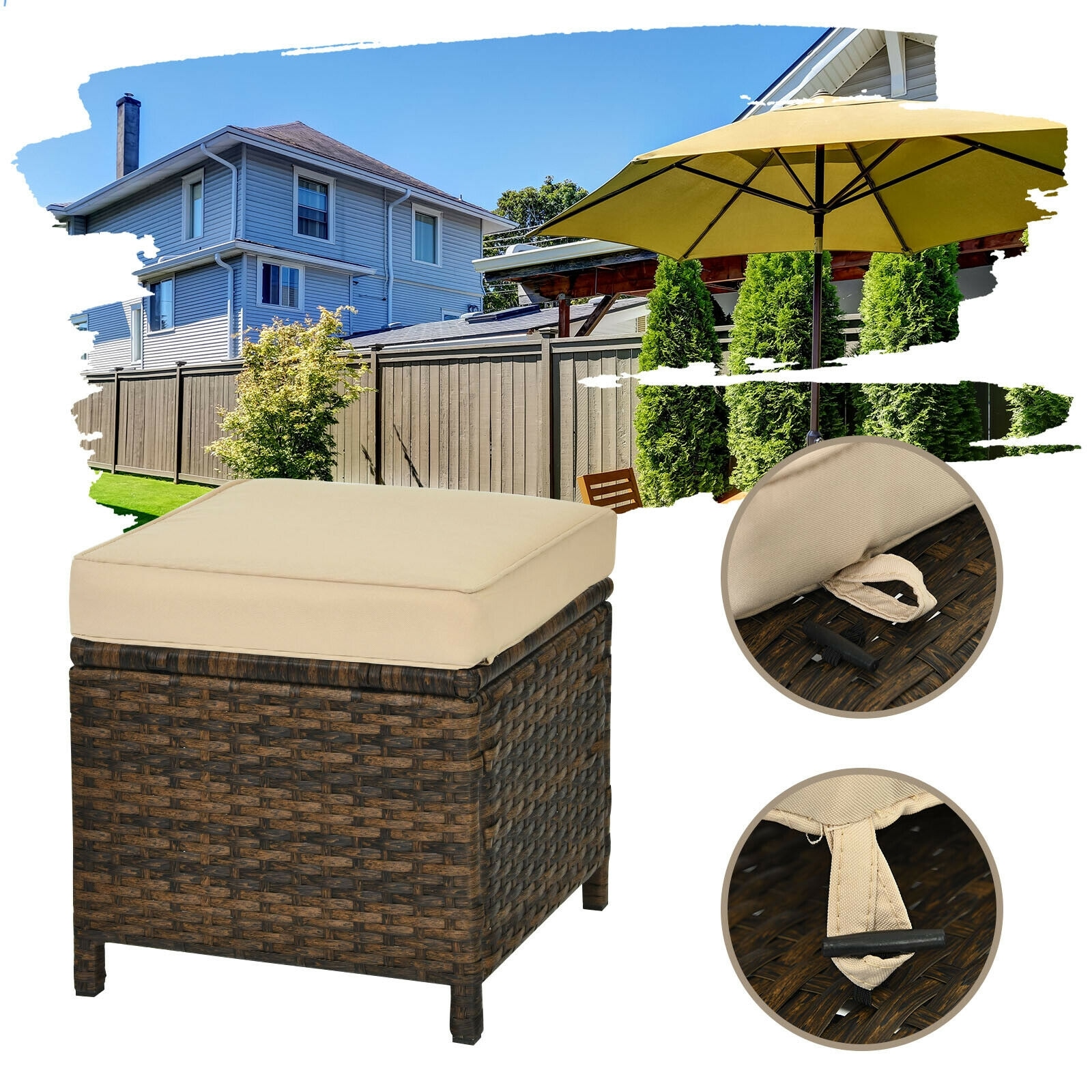 Forclover HBV-HW669 Patio-Conversation-Sets - View #4